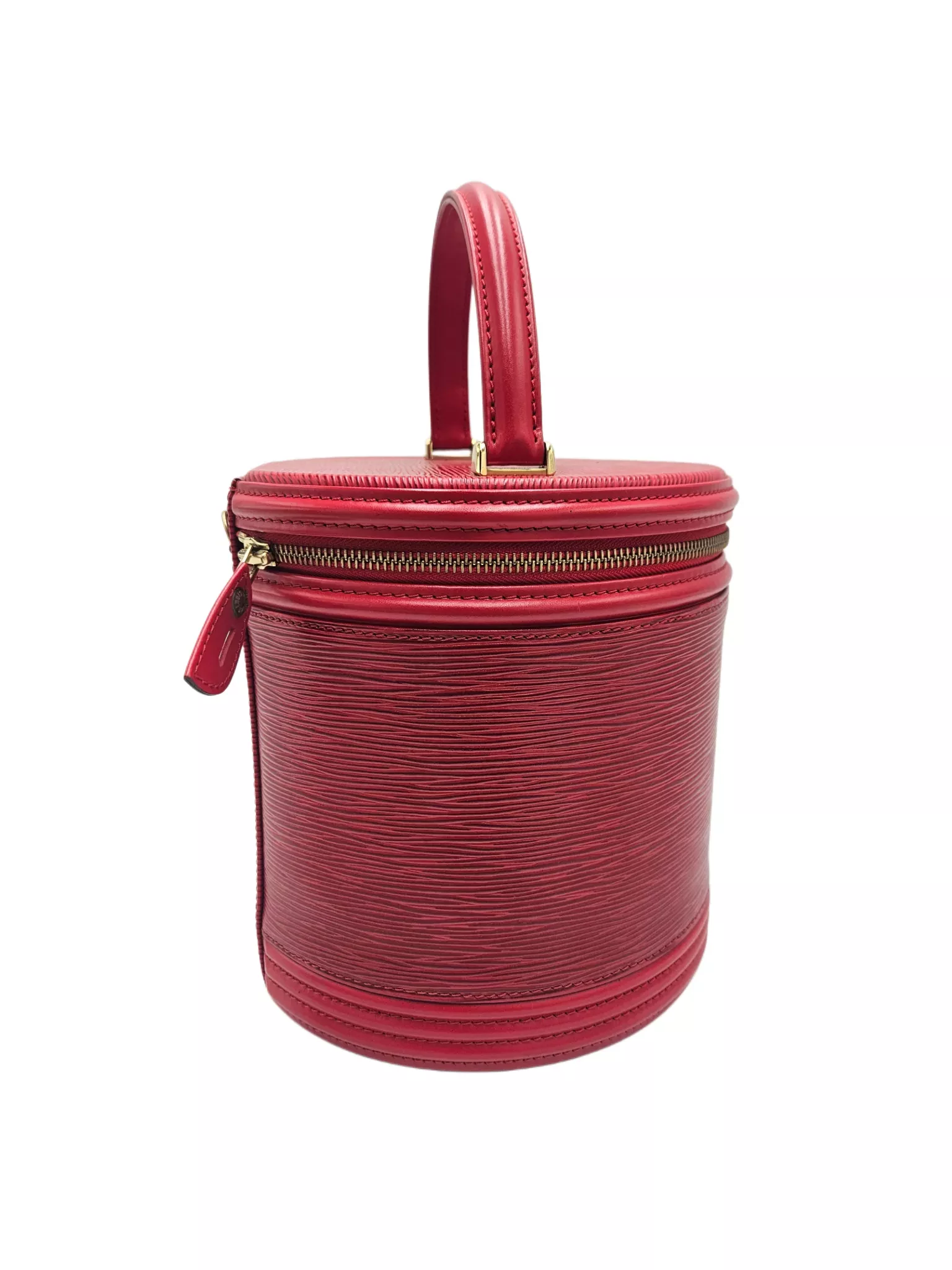 Louis Vuitton Red Epi Cannes Vanity - 4