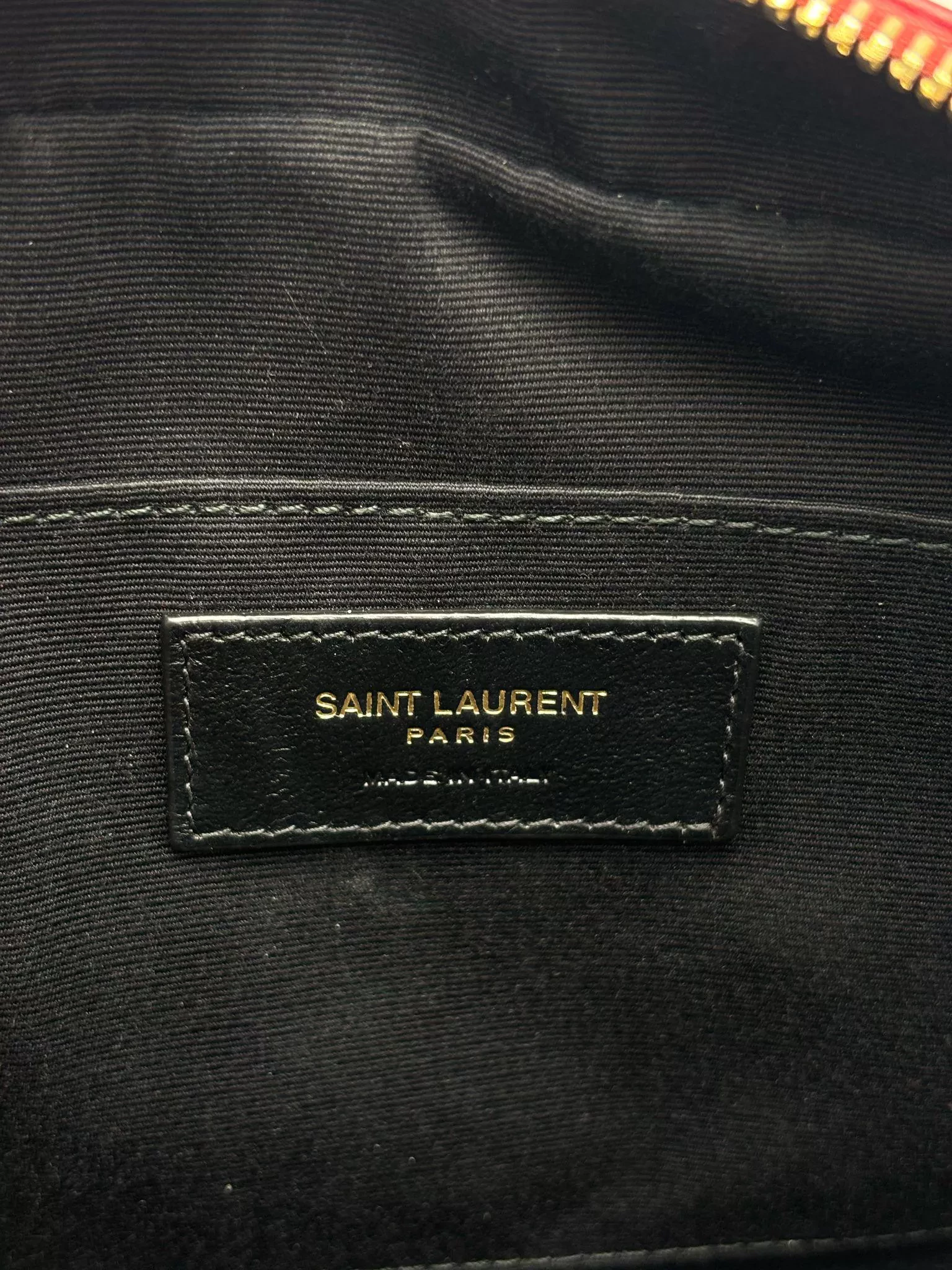 Saint Laurent Lou Camera Lamb Skin - Side view