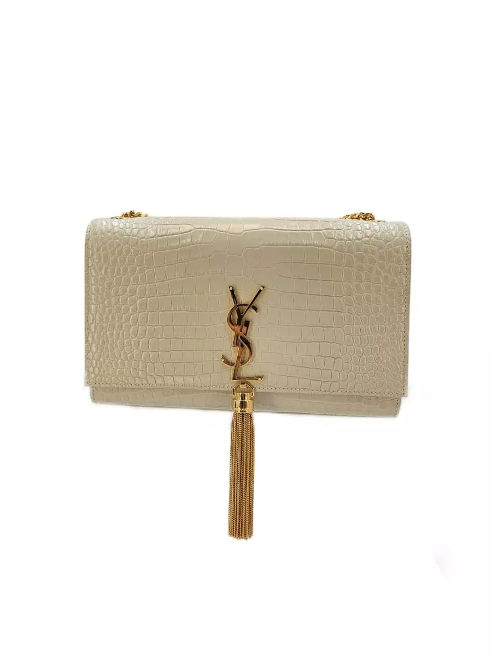 Saint Laurent Off White Kate Tassel