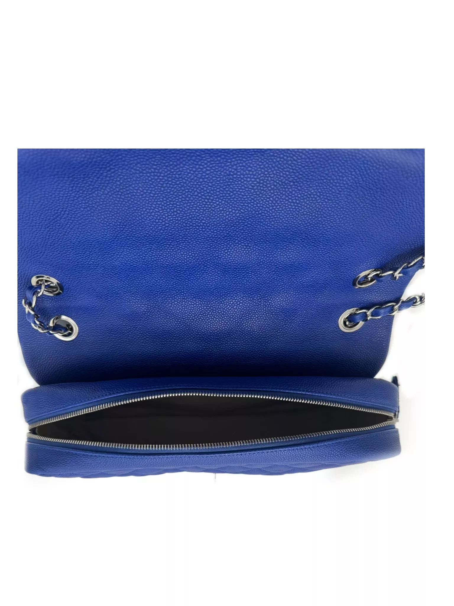 Chanel Caviar Easy Flap Bag - Image 6