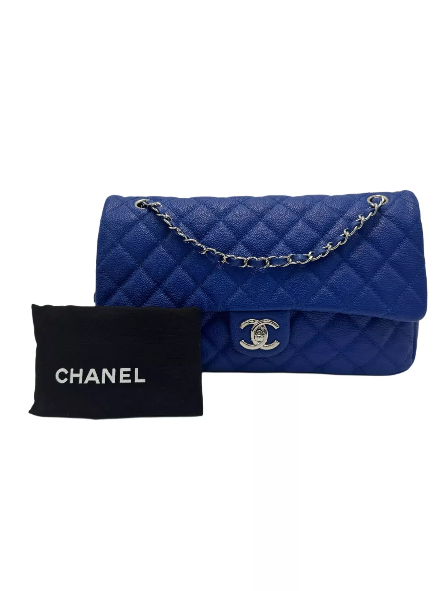 Chanel Caviar Easy Flap Bag - Image 11