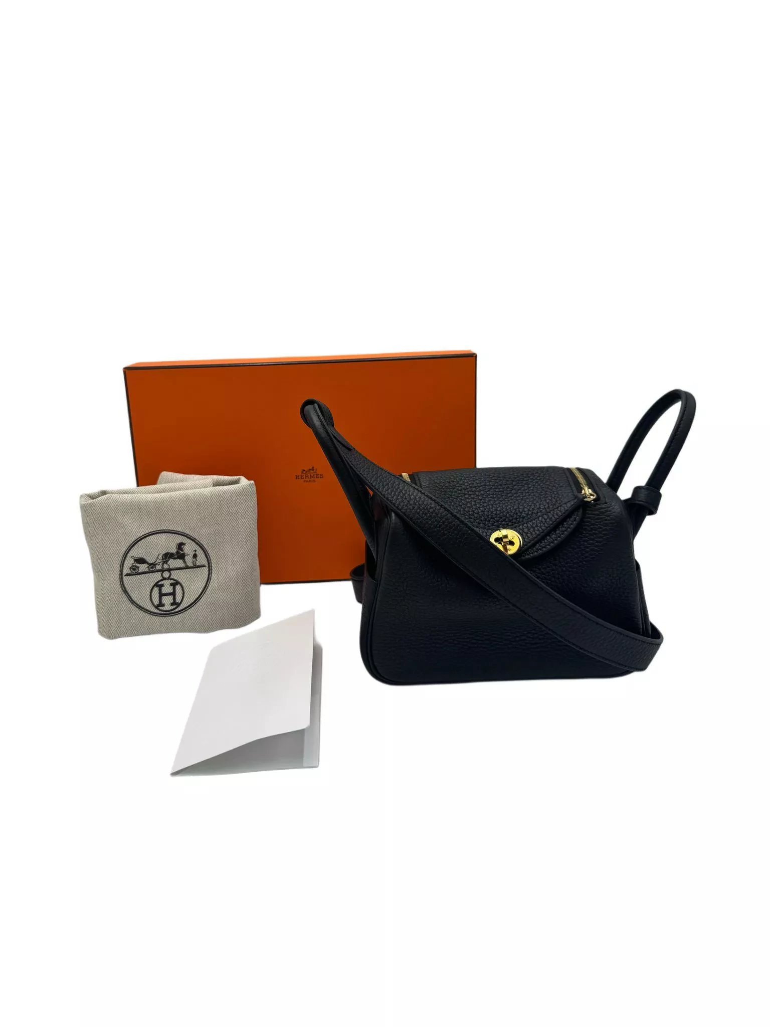 Hermès Black Clemence Shoulder - Image 10