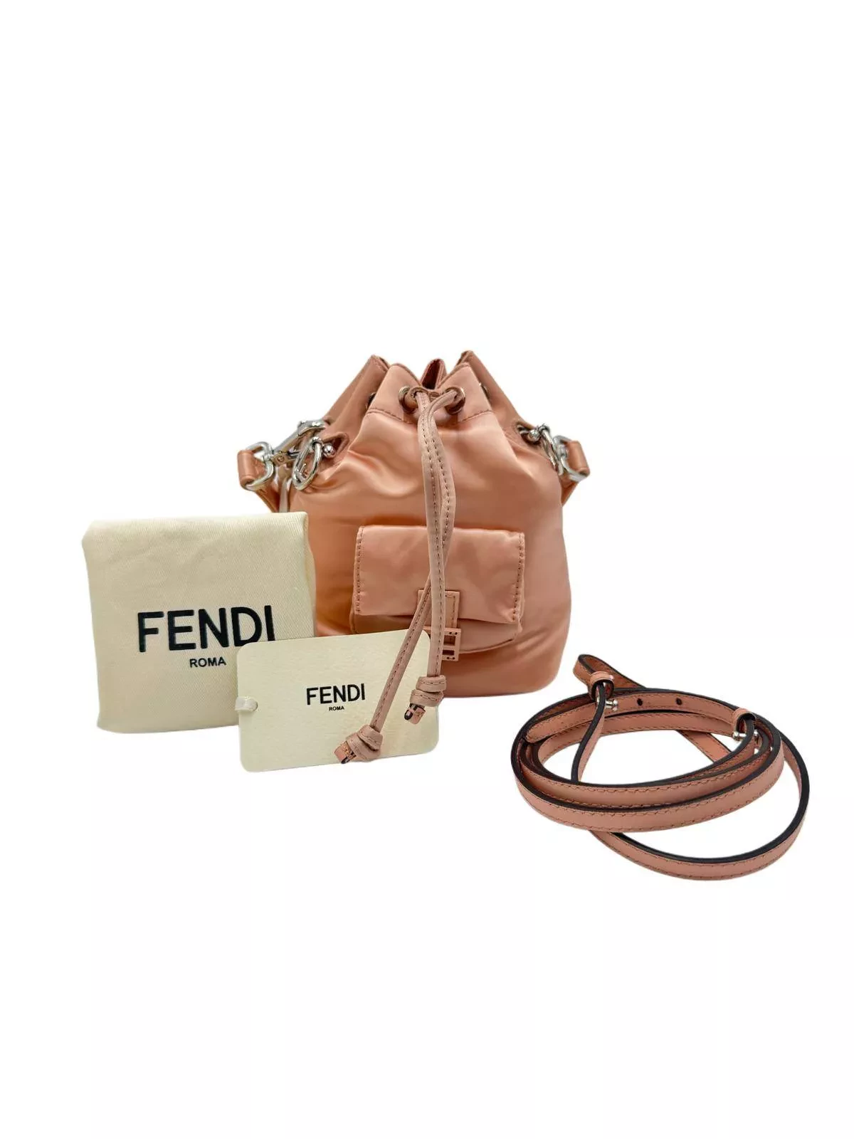 Fendi Mon Tresor Nylon Baguette - Image 10