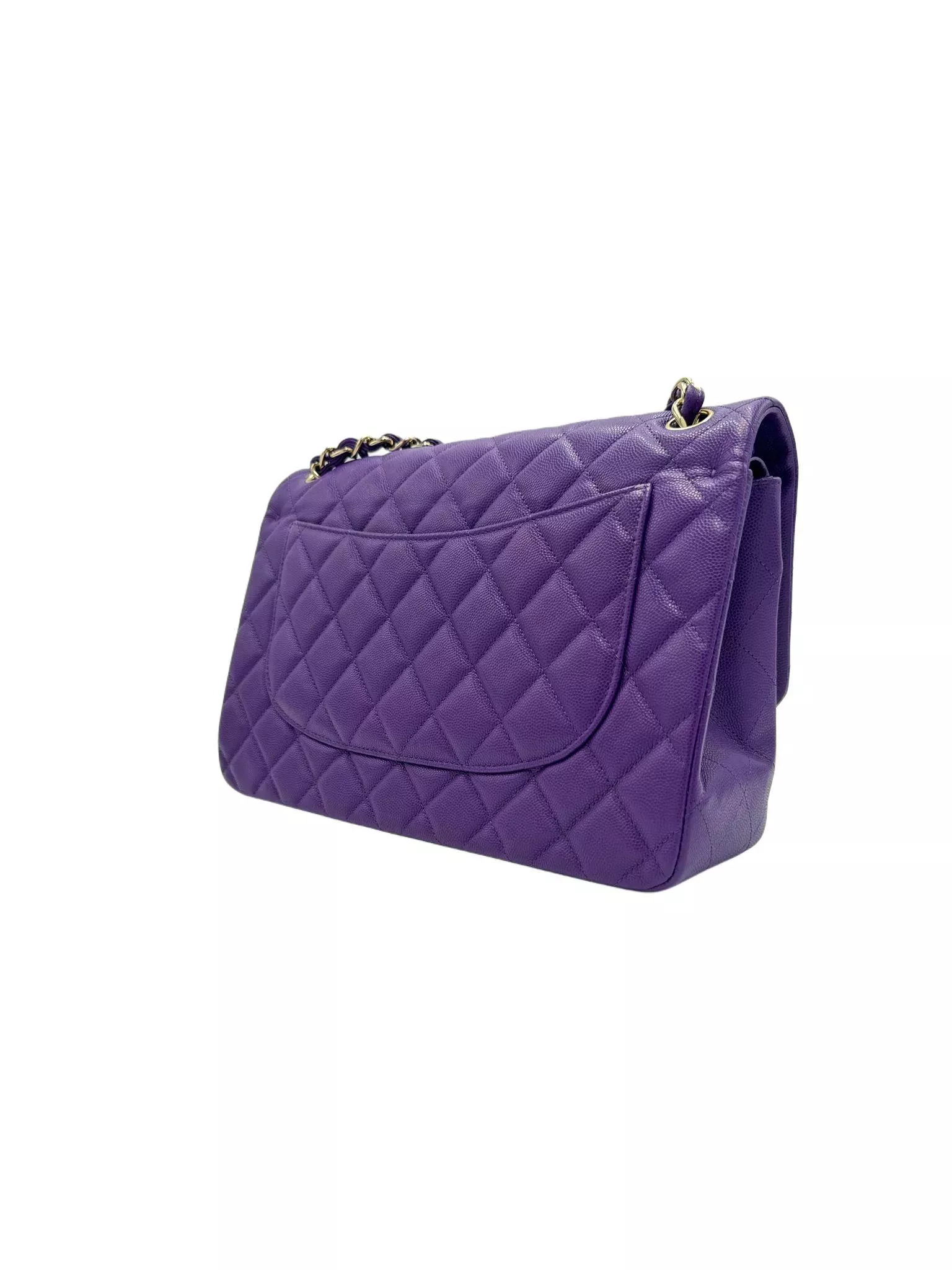 Chanel JCaviar Jumbo Double Flap - Back view