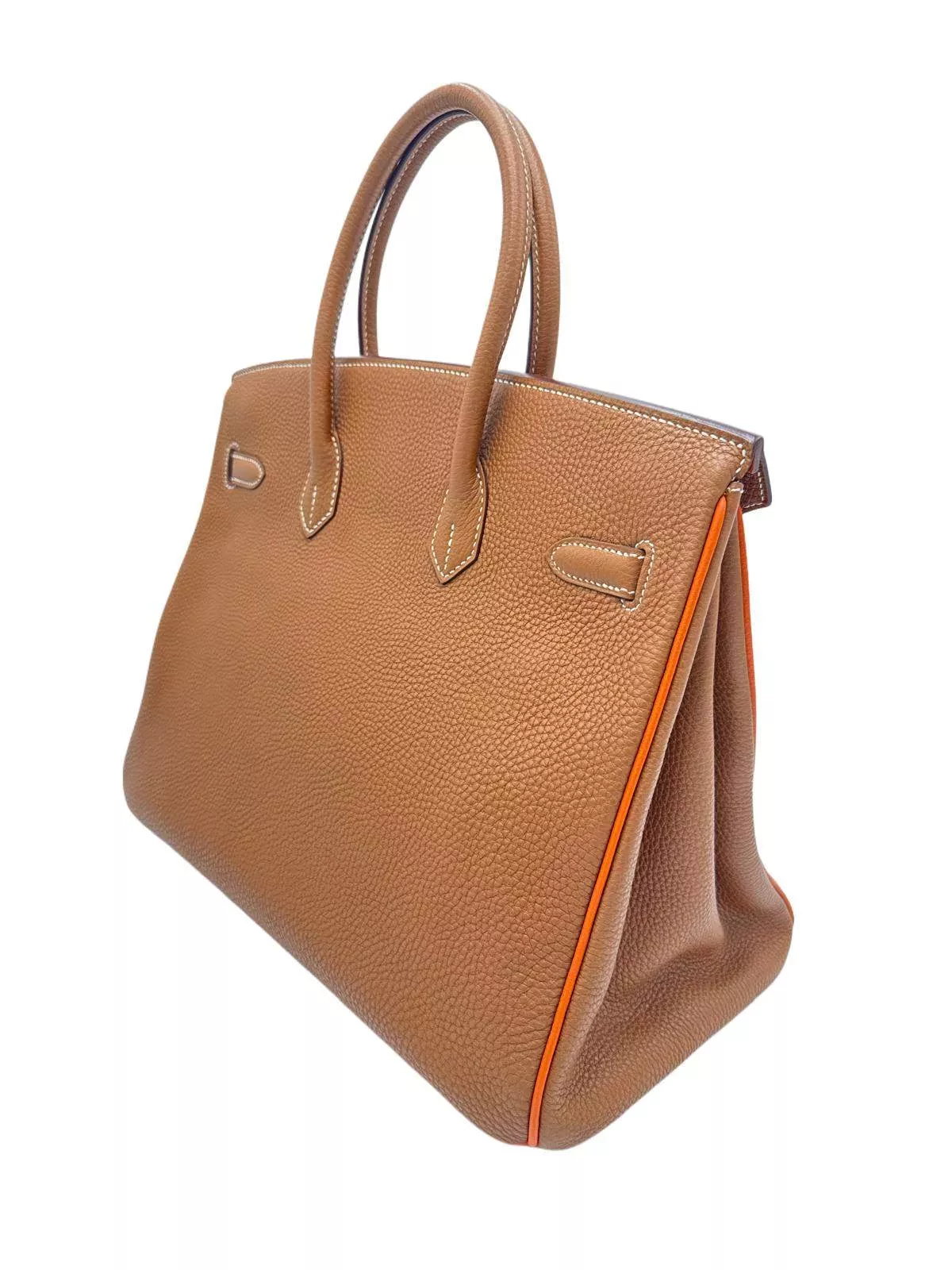 Hermès Birkin 35 Gold Hardware - Back view