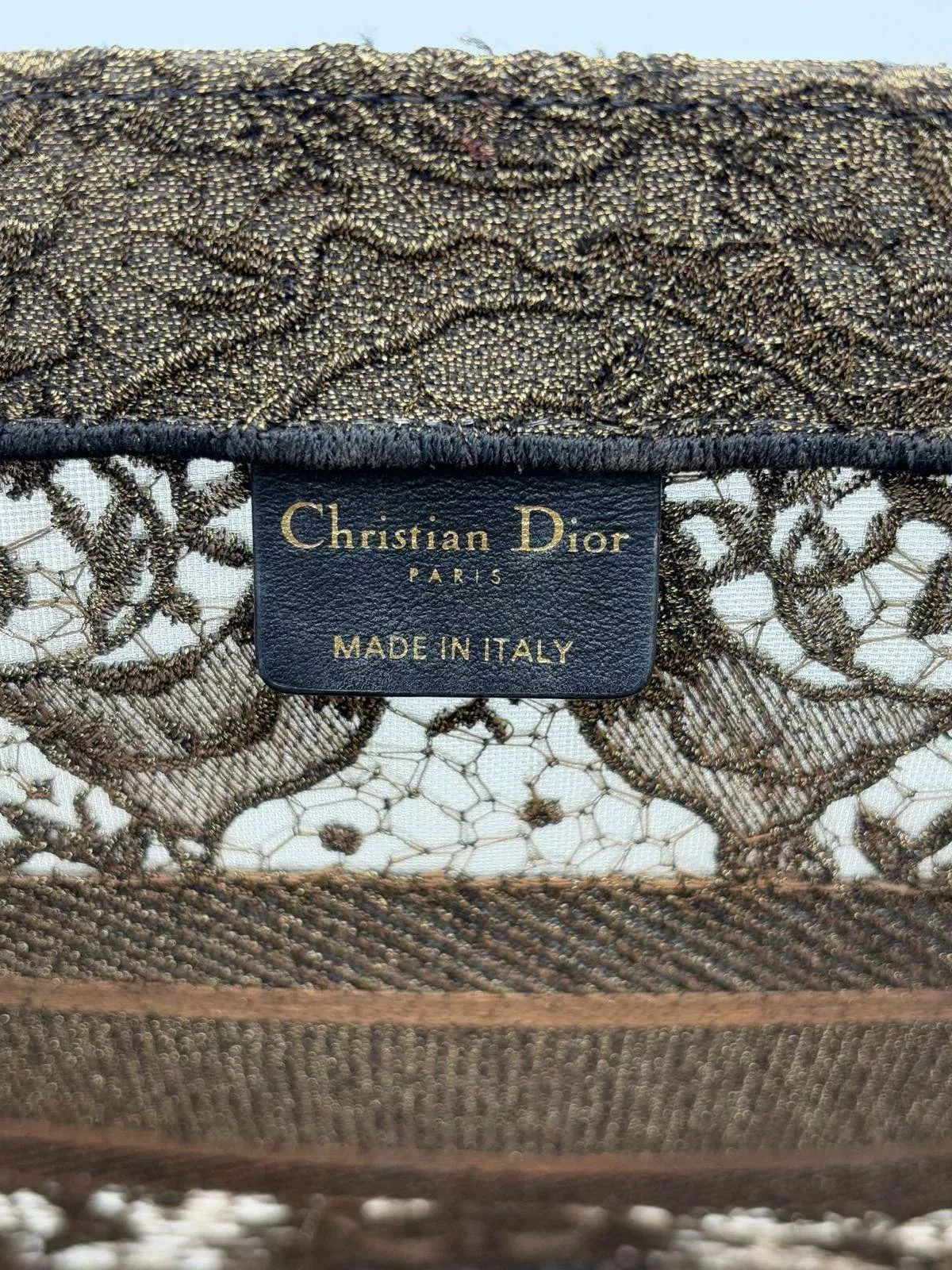 Christian Dior Book Tote Sunset Medium - Side view