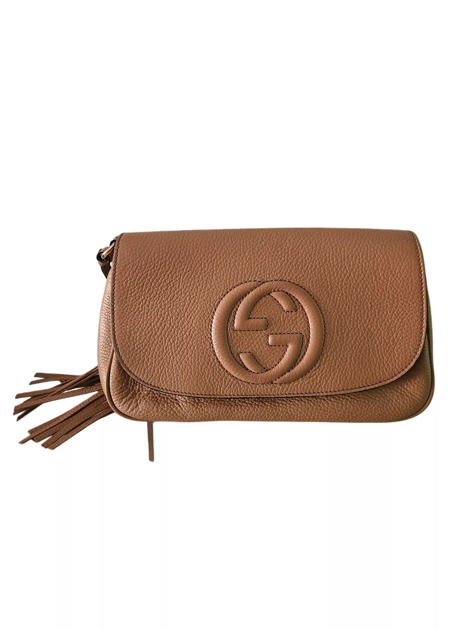 Gucci Beige Soho Chain Bag