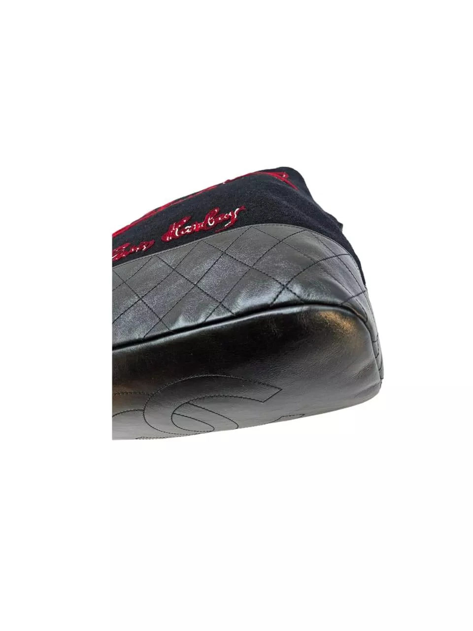 Chanel Wool Leather Coco Bag - Detail 1