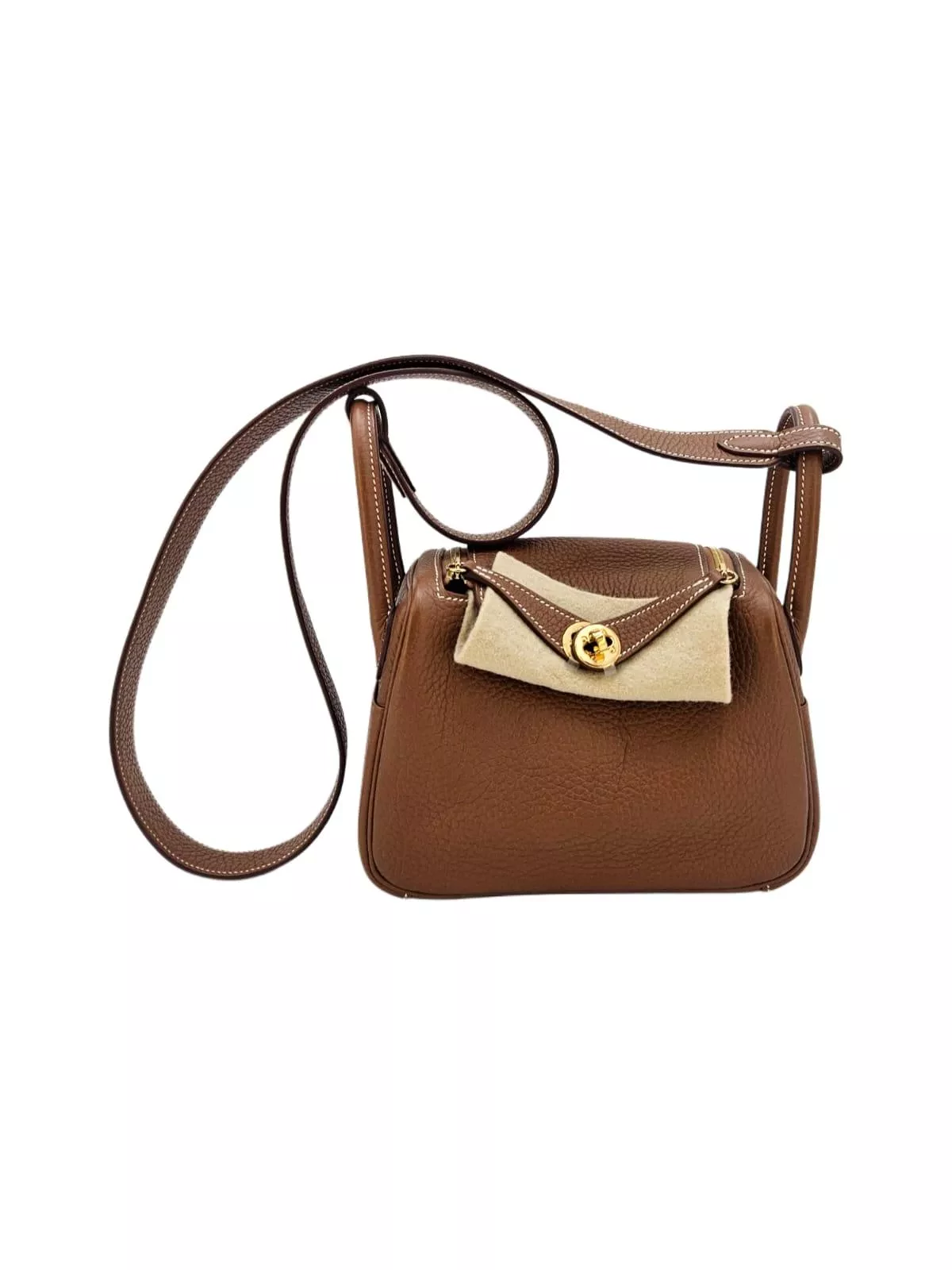 Hermès Mini Lindy Gold Hardware