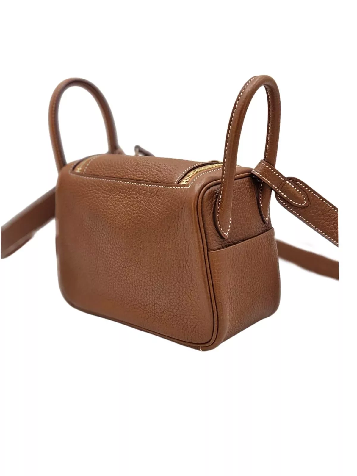 Hermès Mini Lindy Gold Hardware - Image 6