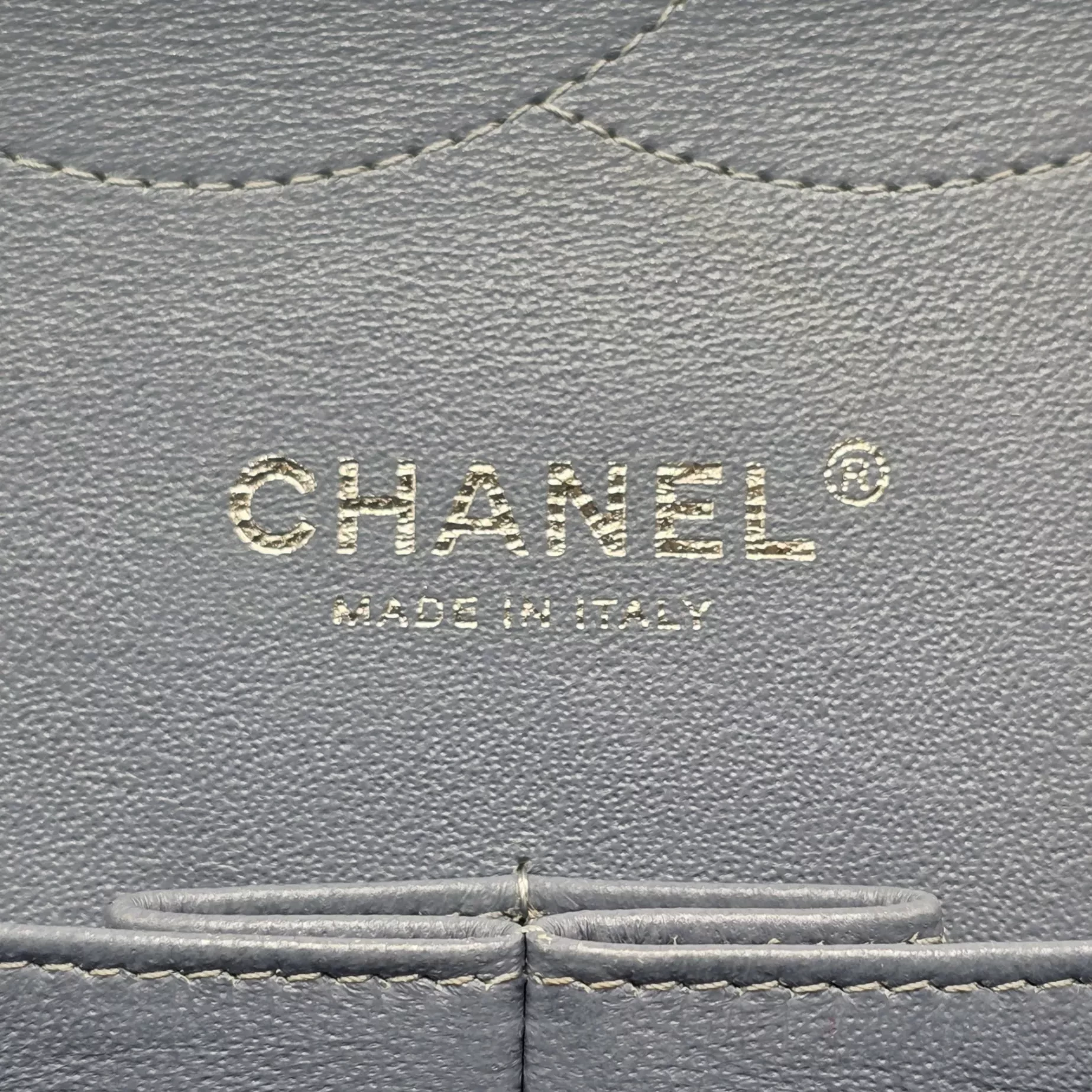 Chanel Blue Patent Jumbo Flap - Image 12