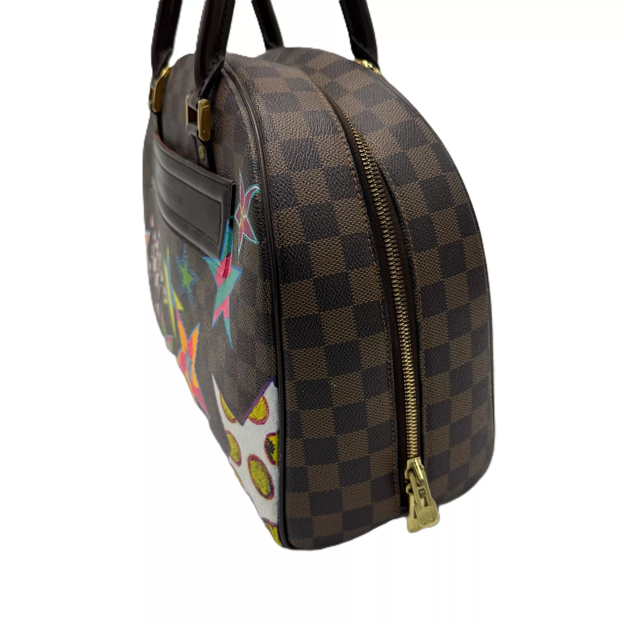 Louis Vuitton Damier Ebene Nolita Bag - Image 6