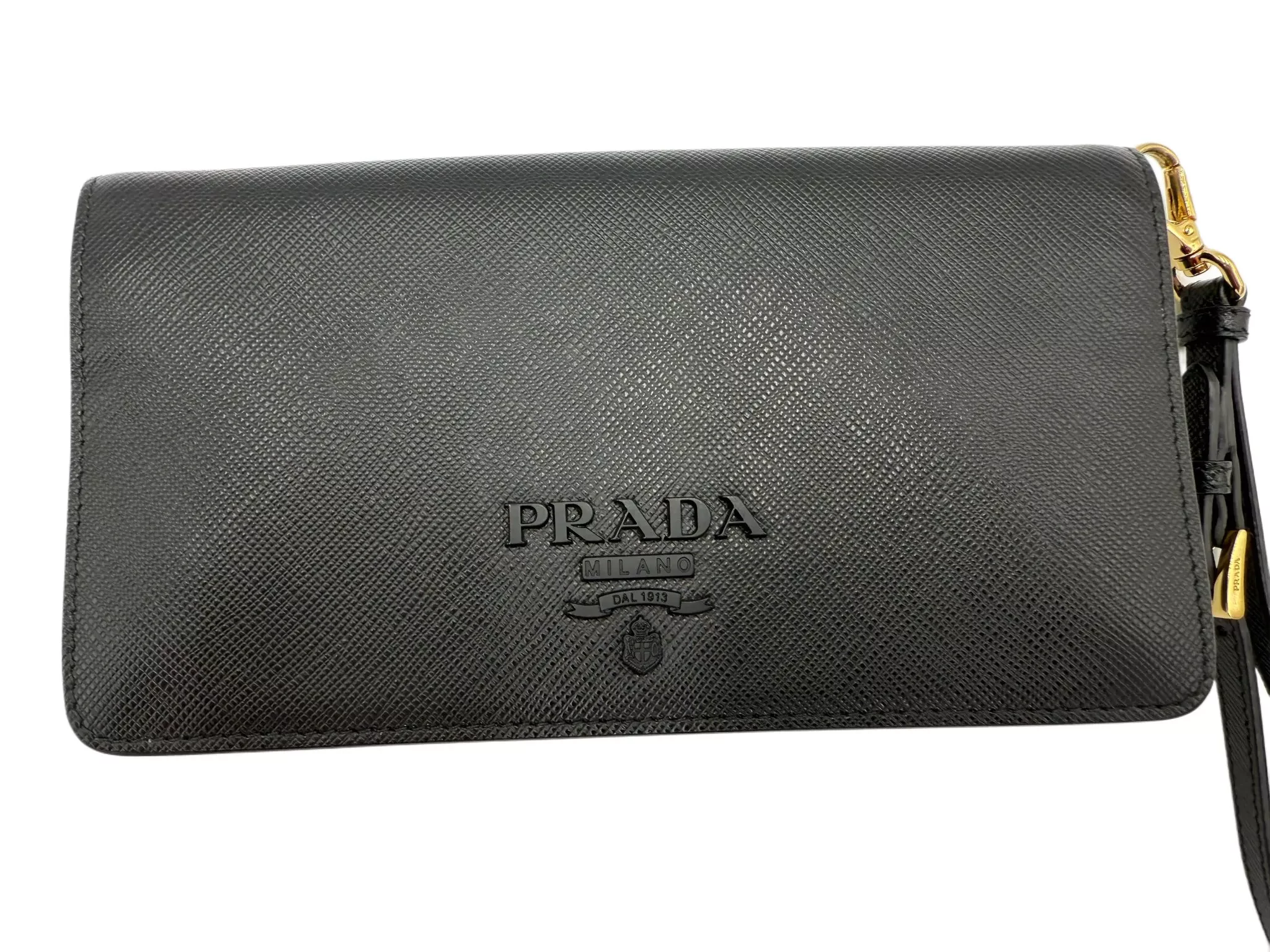 Prada Black Saffiano Chain Bag
