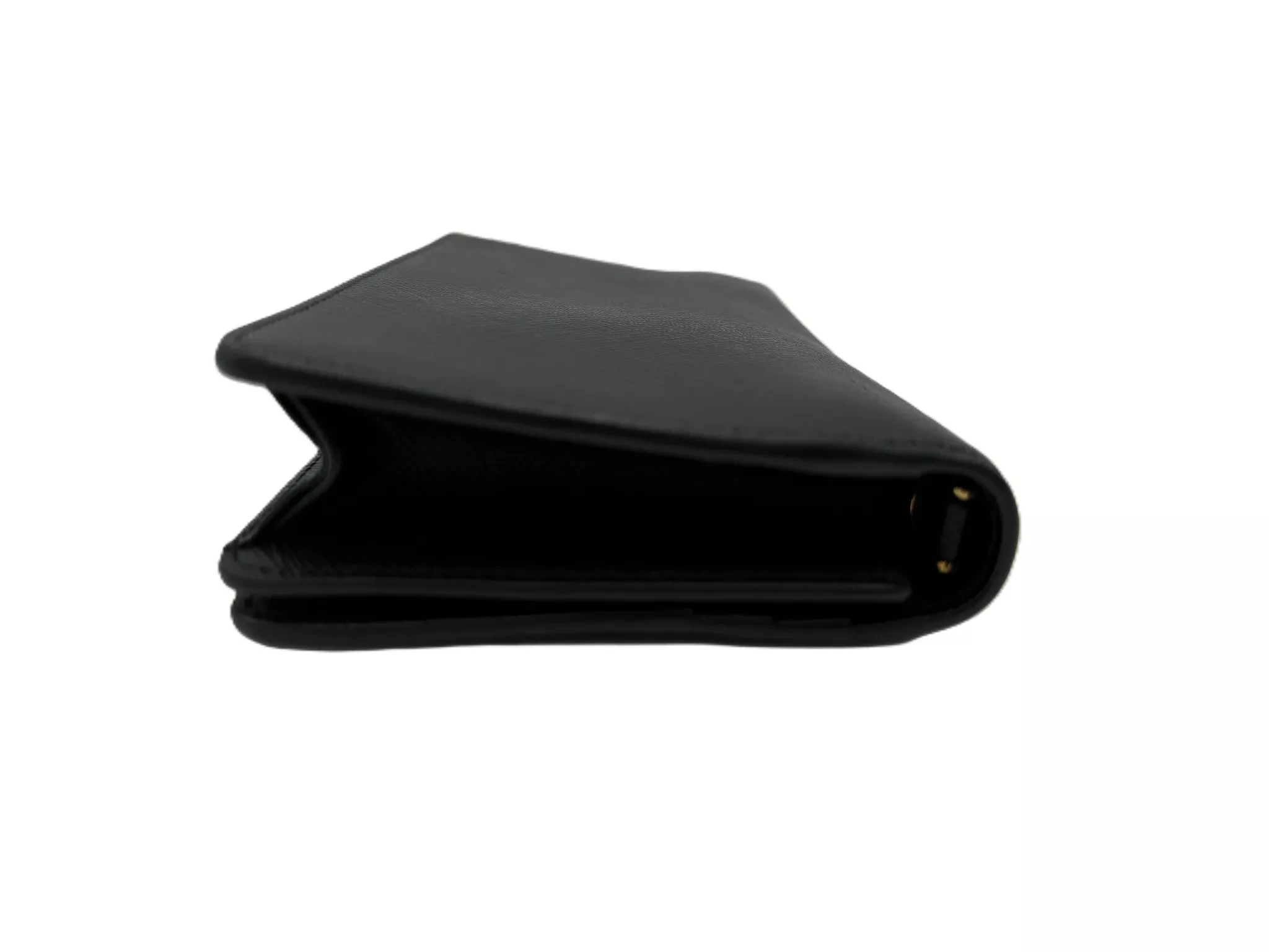 Prada Black Saffiano Chain Bag - Back view