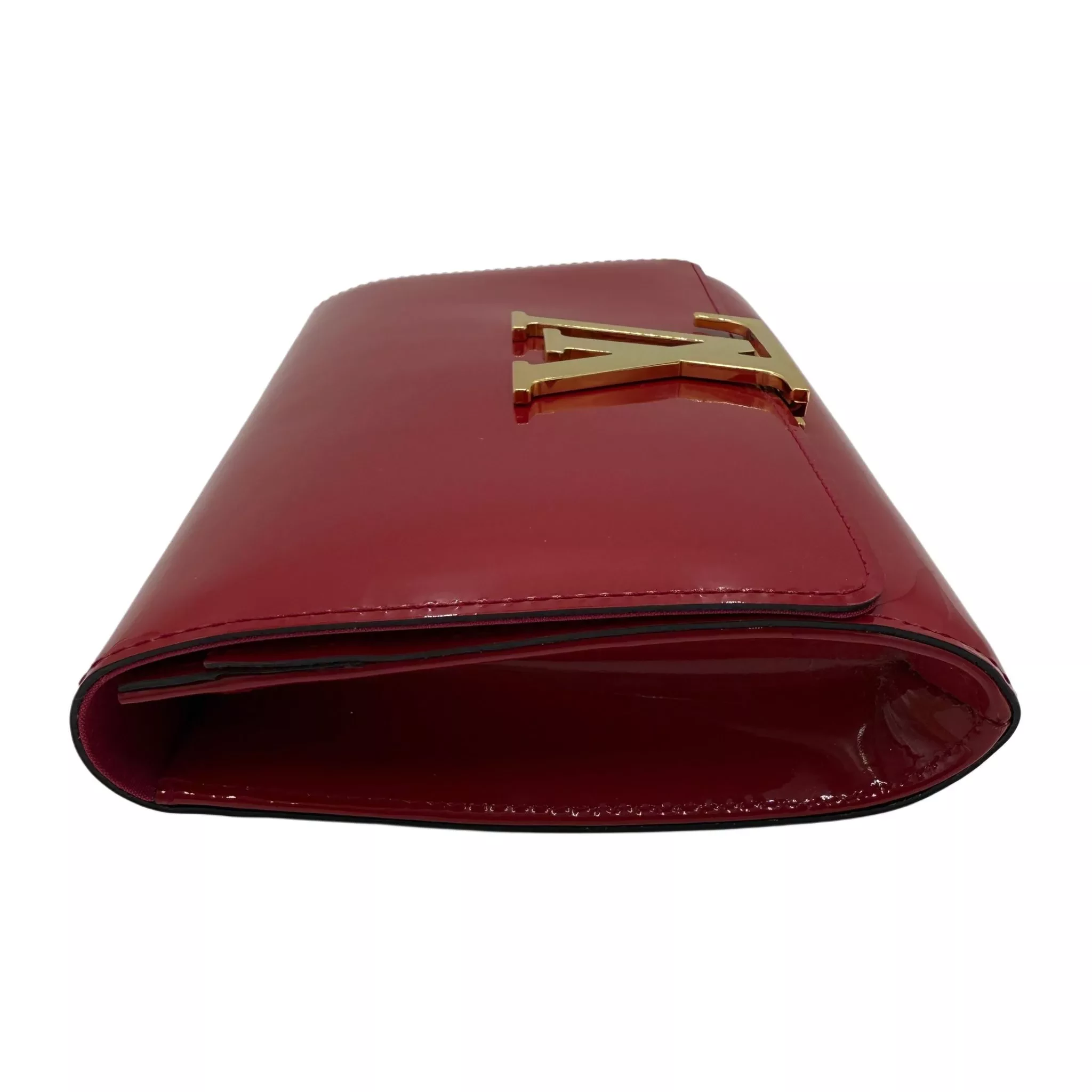 Louis Vuitton Vernis Louise Clutch - Side view