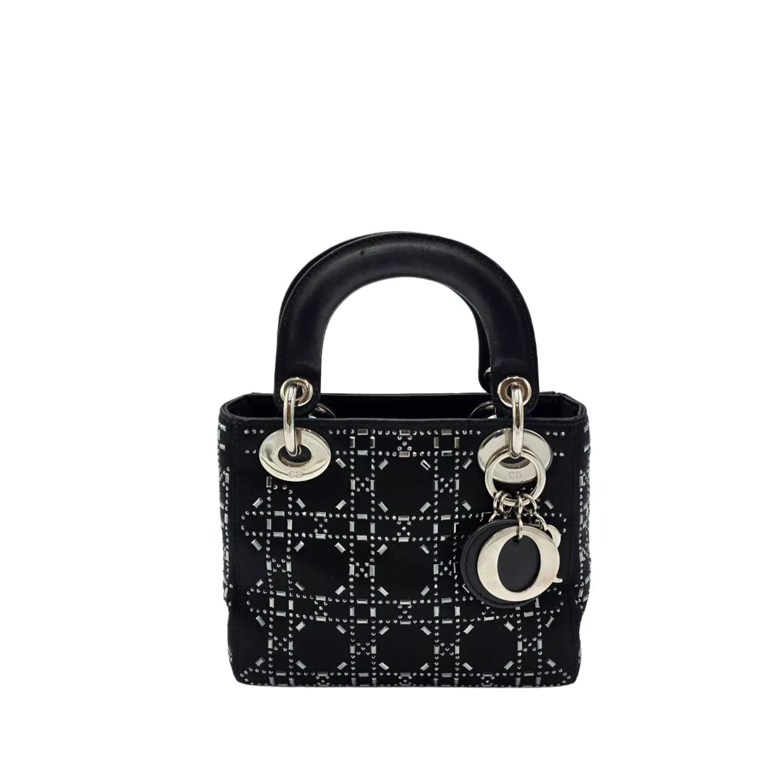 Christian Dior Rhinestone Cannage Mini