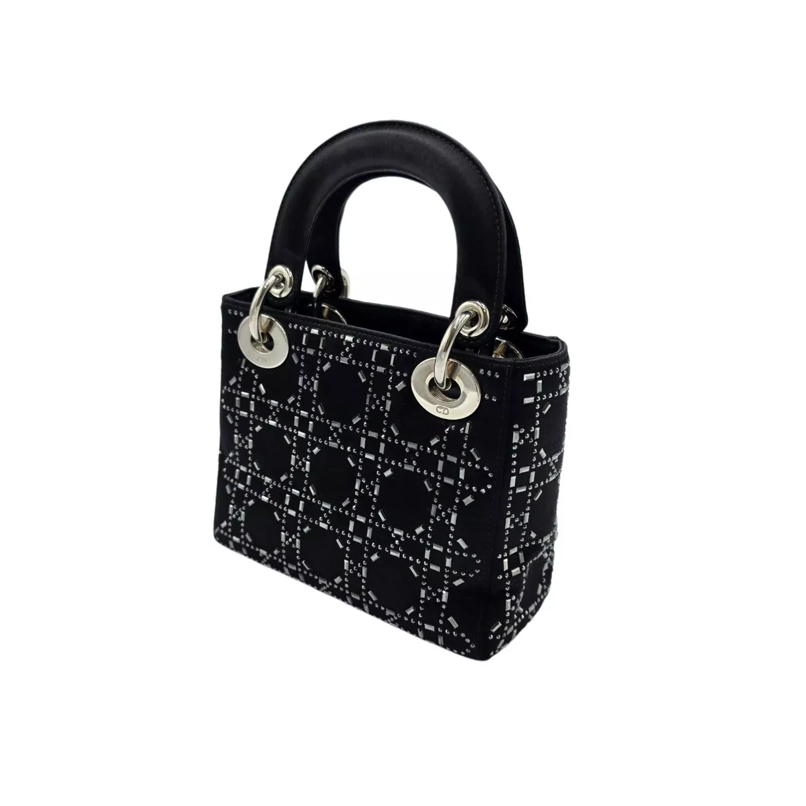 Christian Dior Rhinestone Cannage Mini - Back view