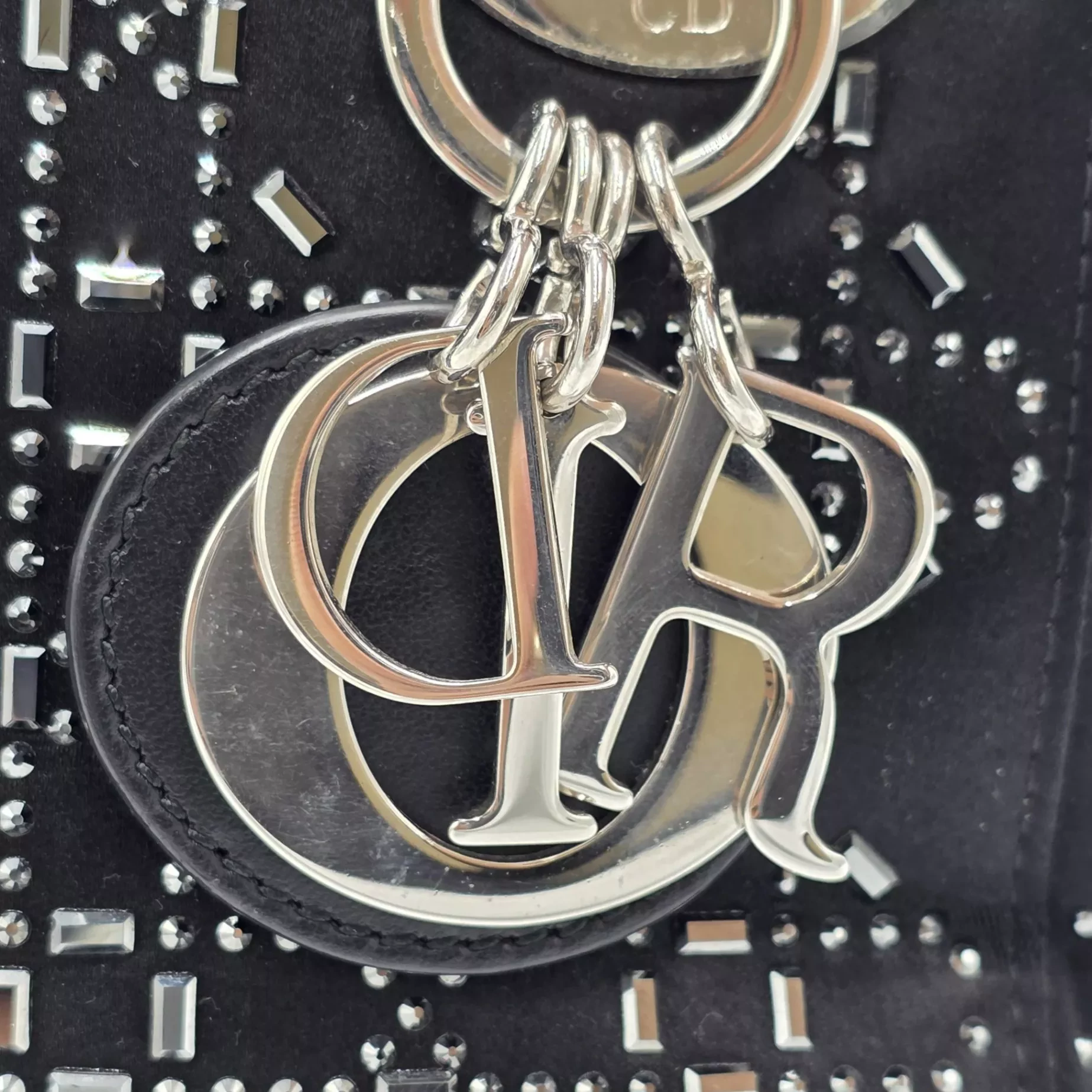 Christian Dior Rhinestone Cannage Mini - 4