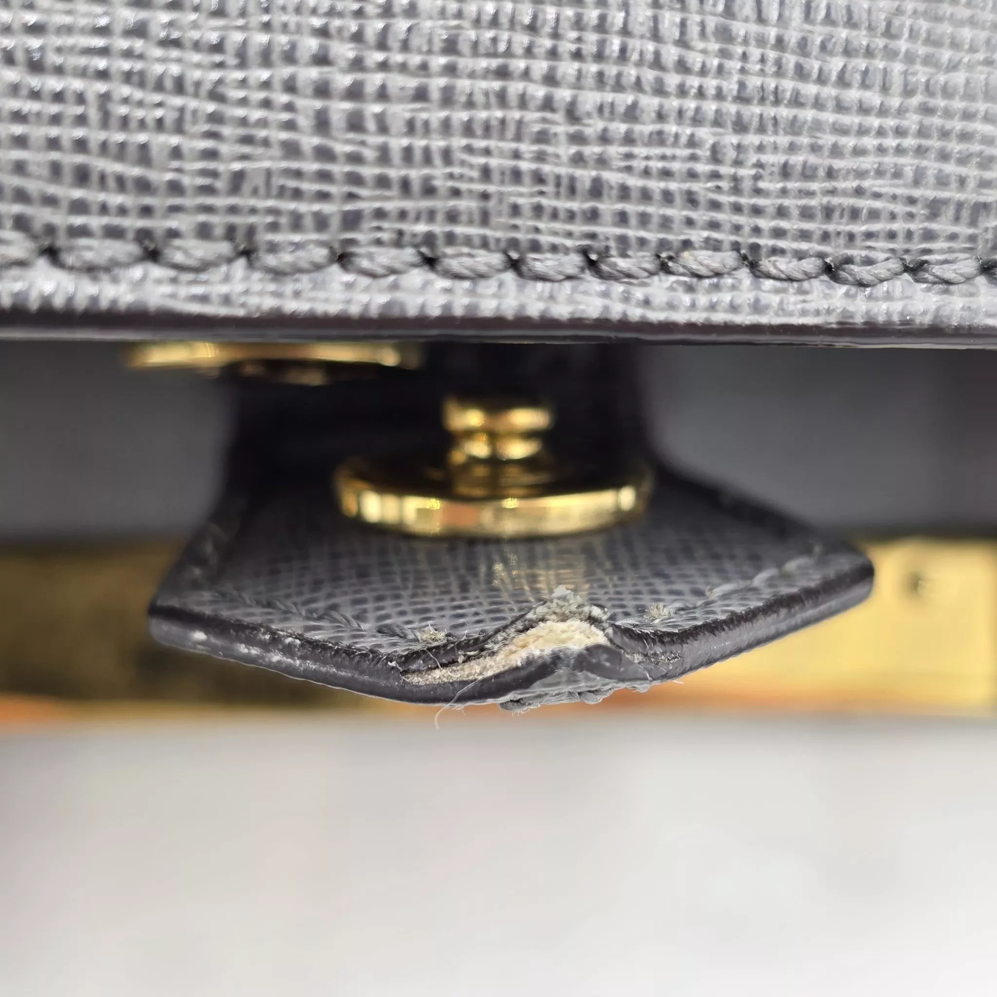 Fendi Grey Petite Sac 2jours - Side view