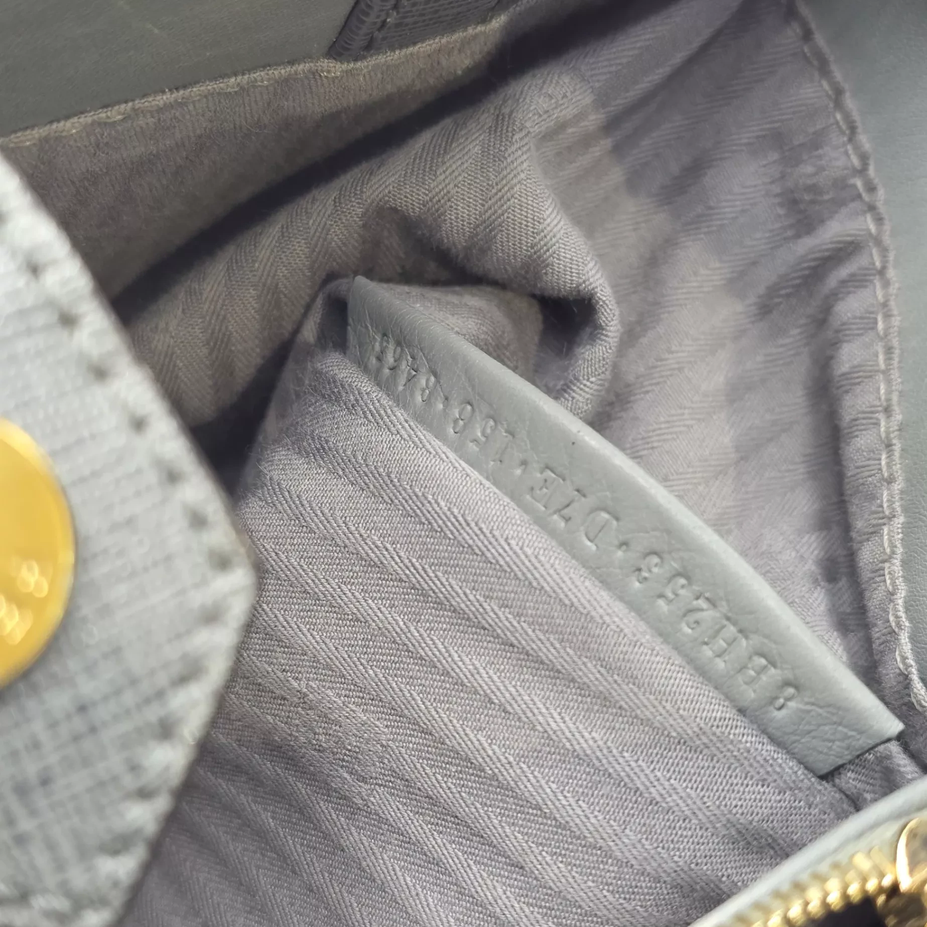 Fendi Grey Petite Sac 2jours - Image 11