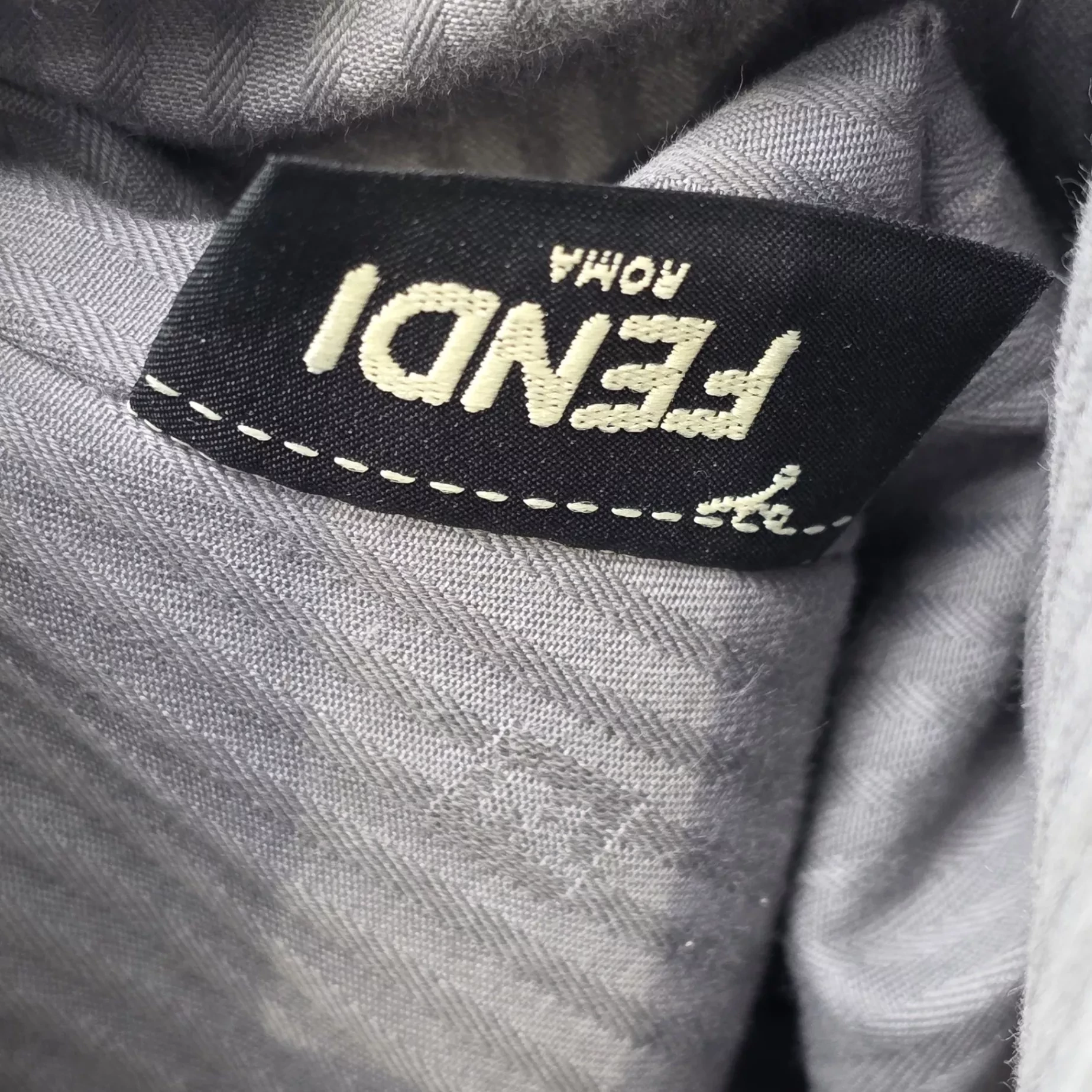 Fendi Grey Petite Sac 2jours - Image 12