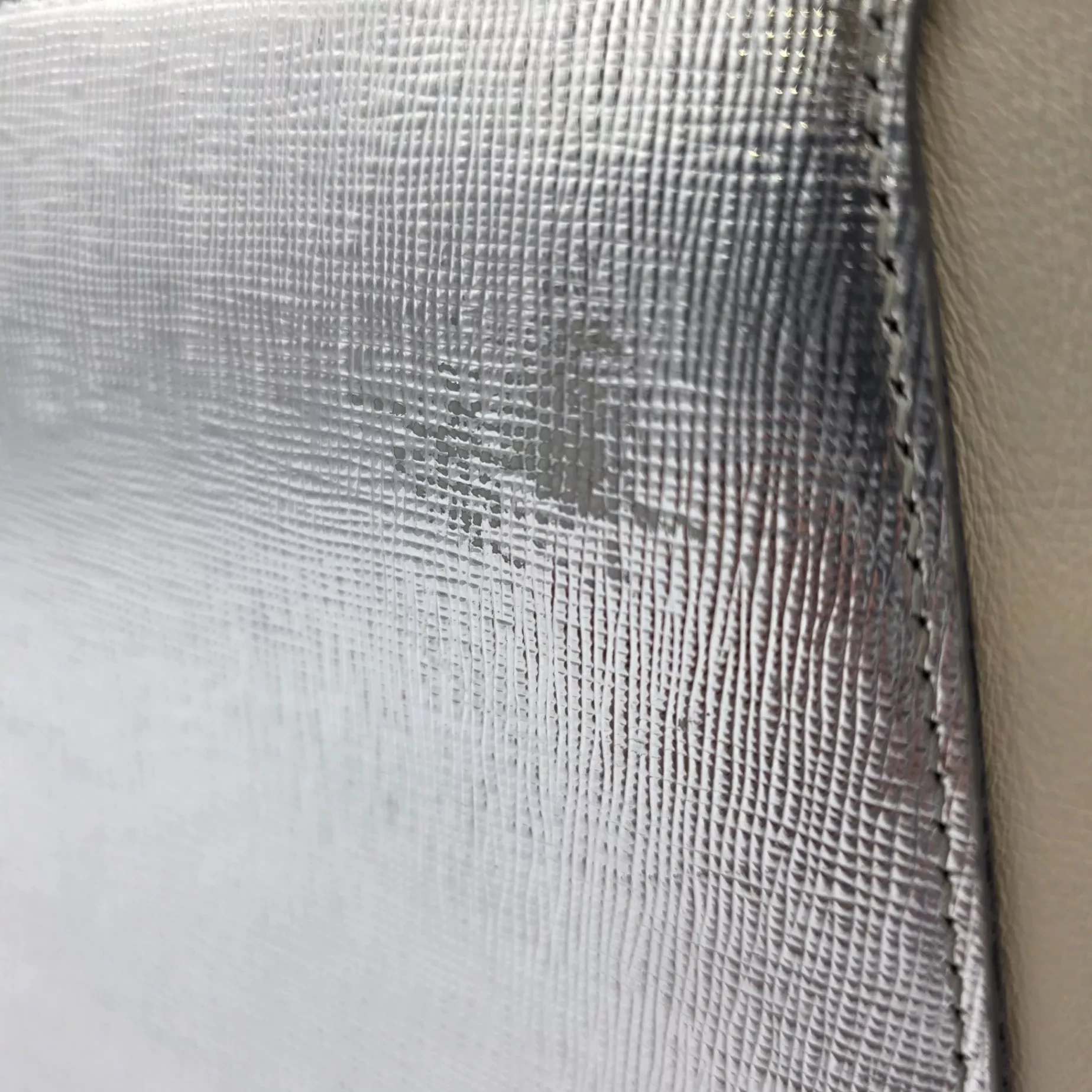 Fendi Multicolour Geometric Tote - Side view