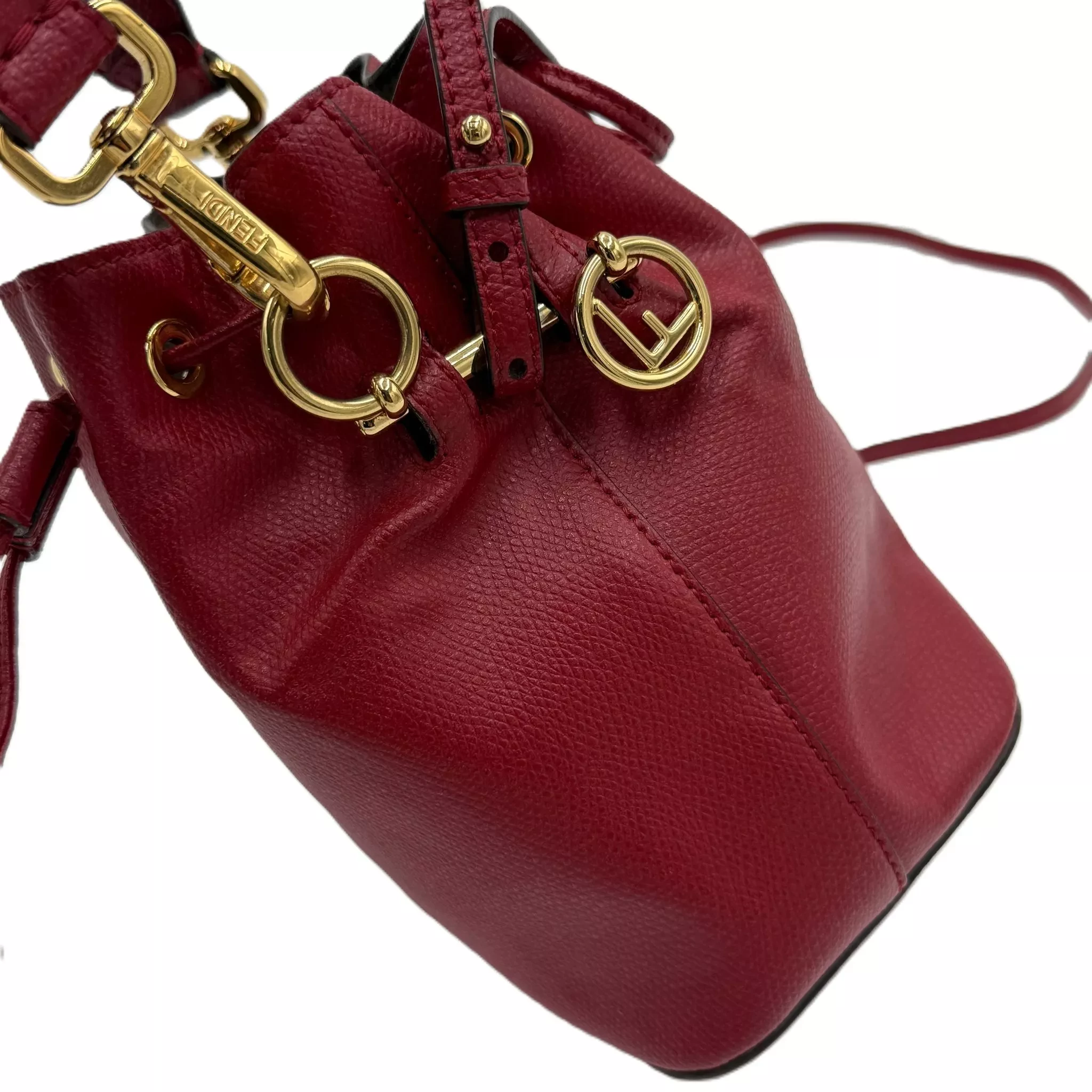Fendi Red Mini Mon Tresor Bag - 4