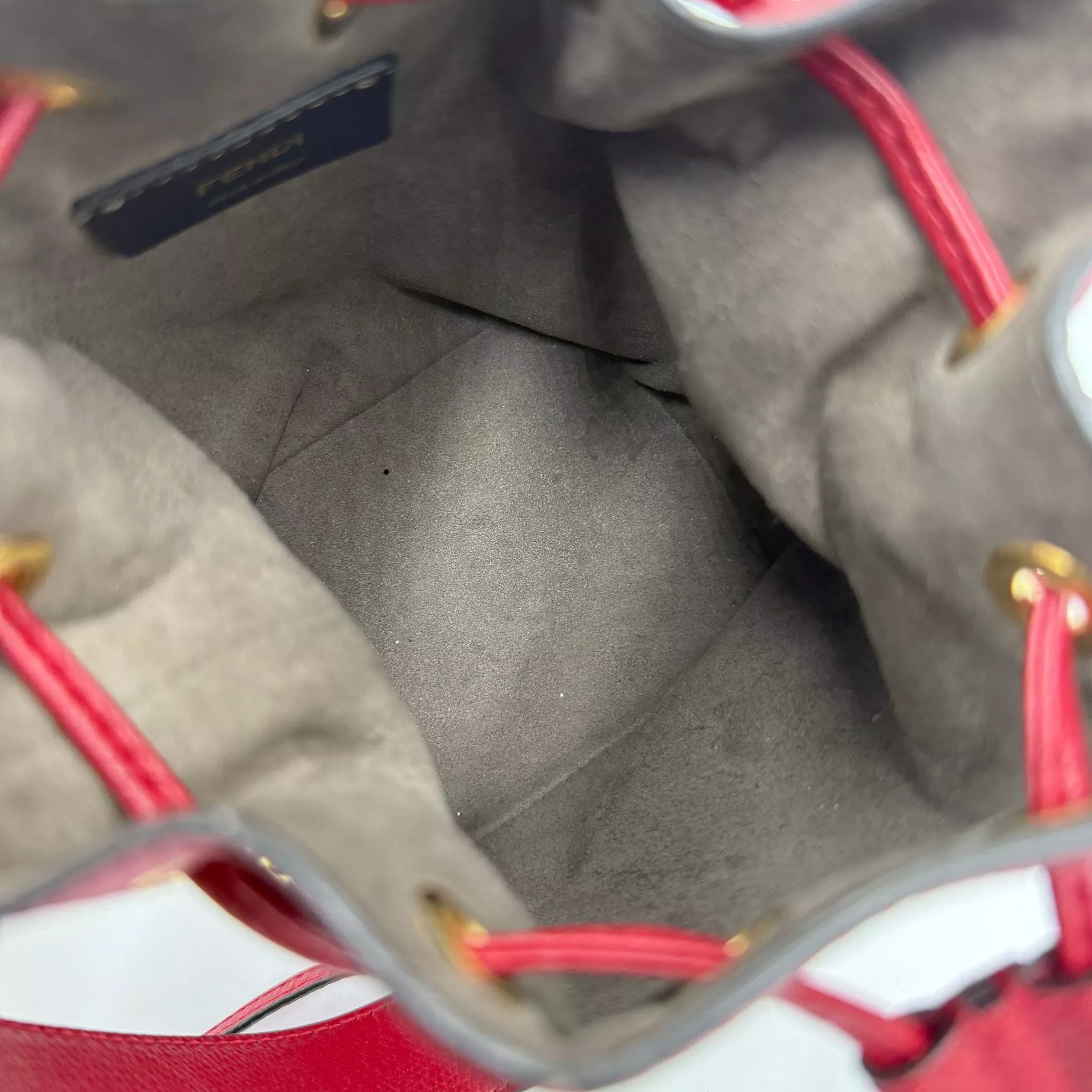 Fendi Red Mini Mon Tresor Bag - Detail 1