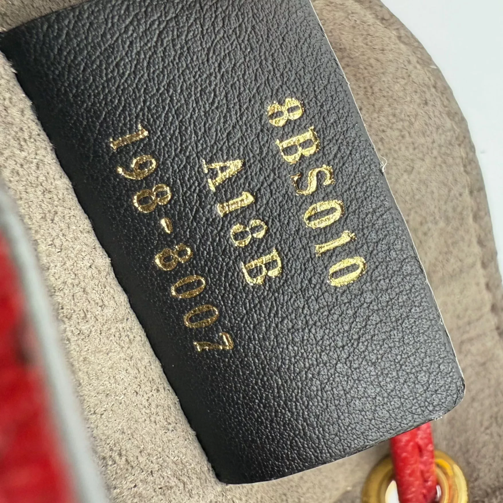 Fendi Red Mini Mon Tresor Bag - Detail 2