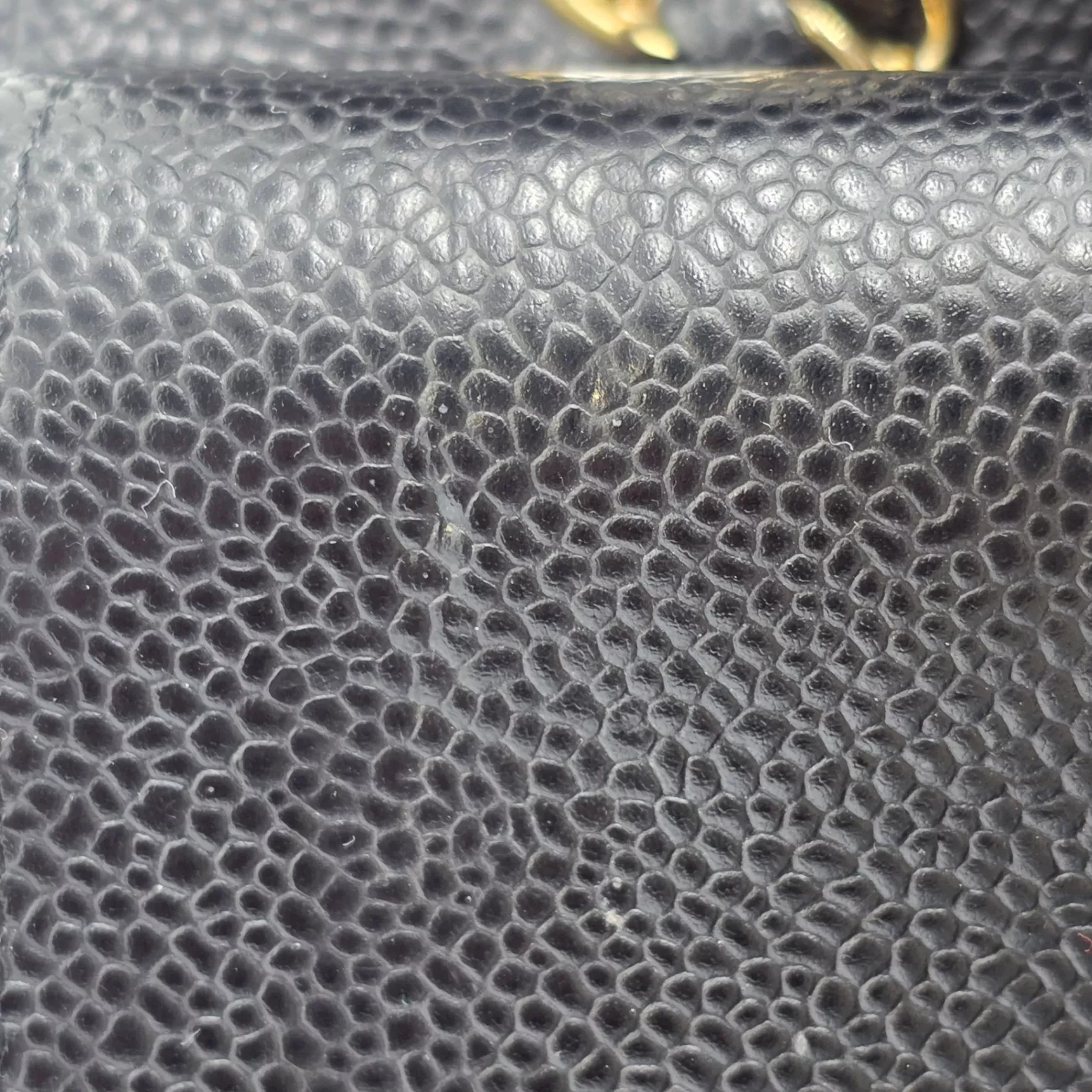 Chanel Black Caviar Flap Chain - Image 13