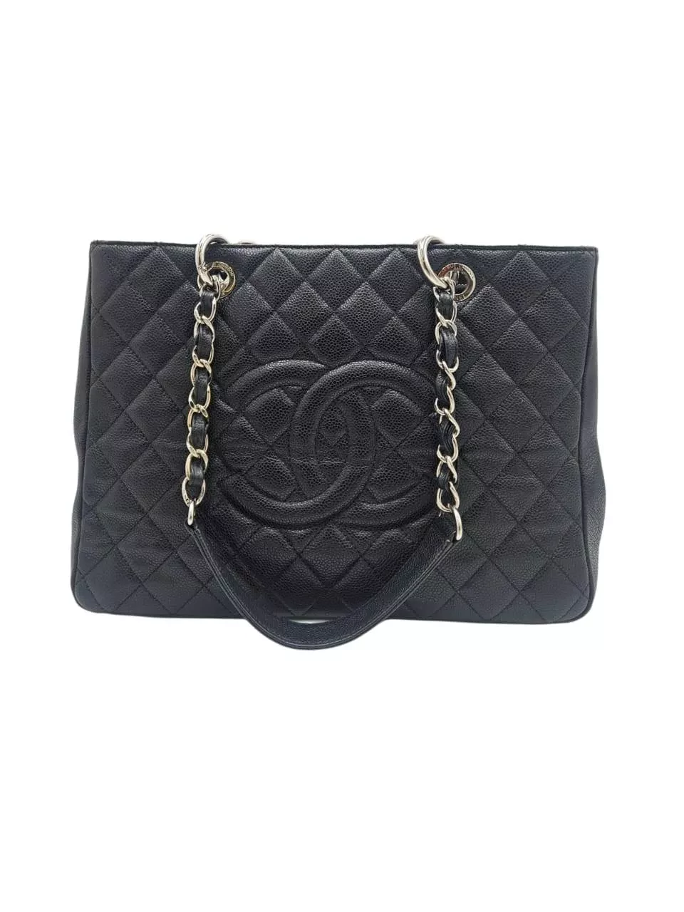 Chanel Black Caviar GST Bag - Image 11