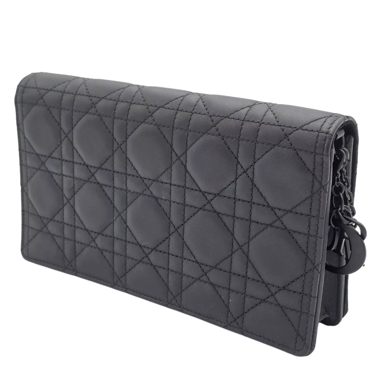 Christian Dior Ultra Matte Dior Clutch - Back view