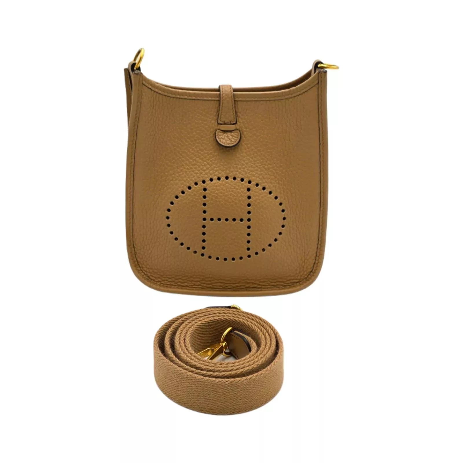 Hermès Evelyne Clemence Gold TPM