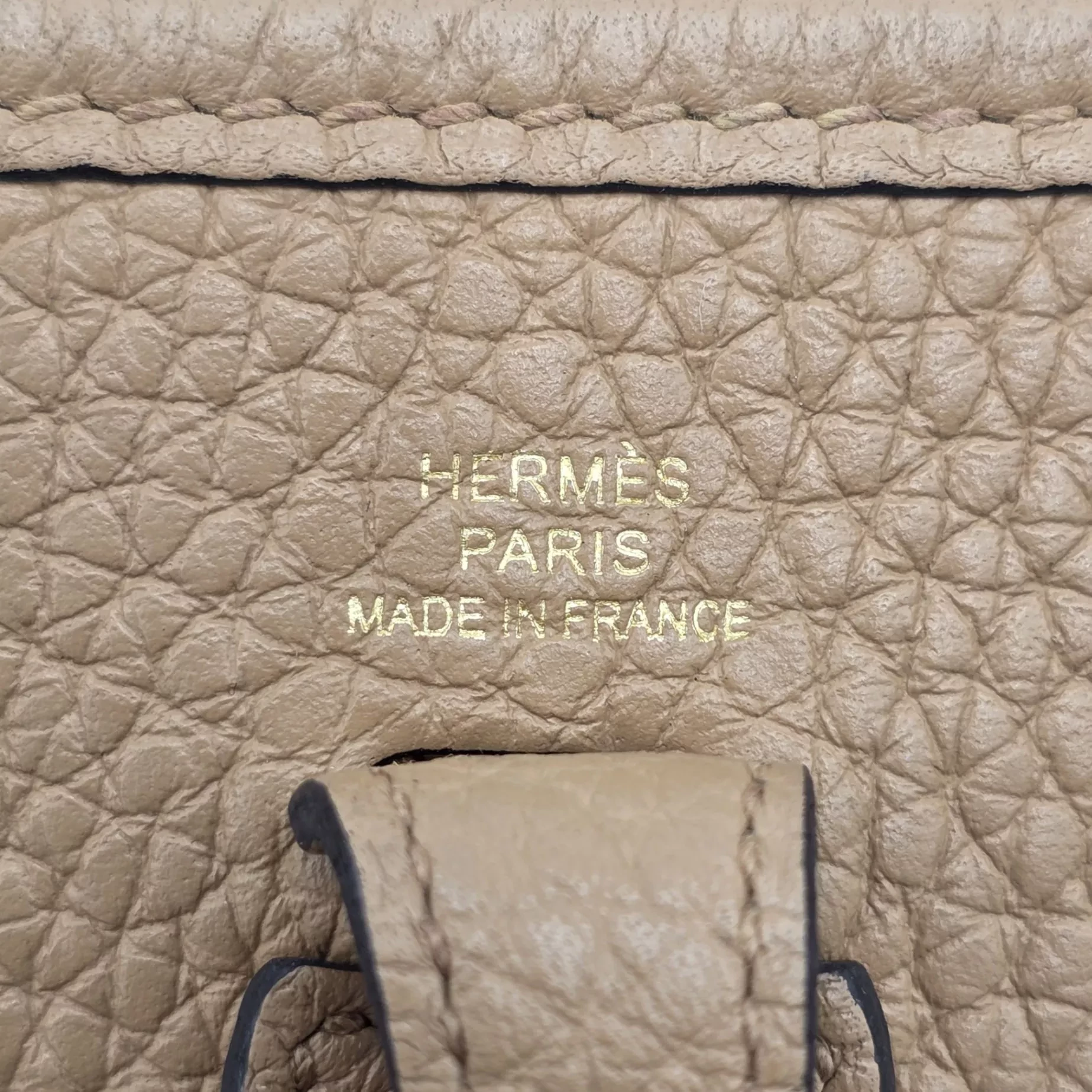 Hermès Evelyne Clemence Gold TPM - Image 11