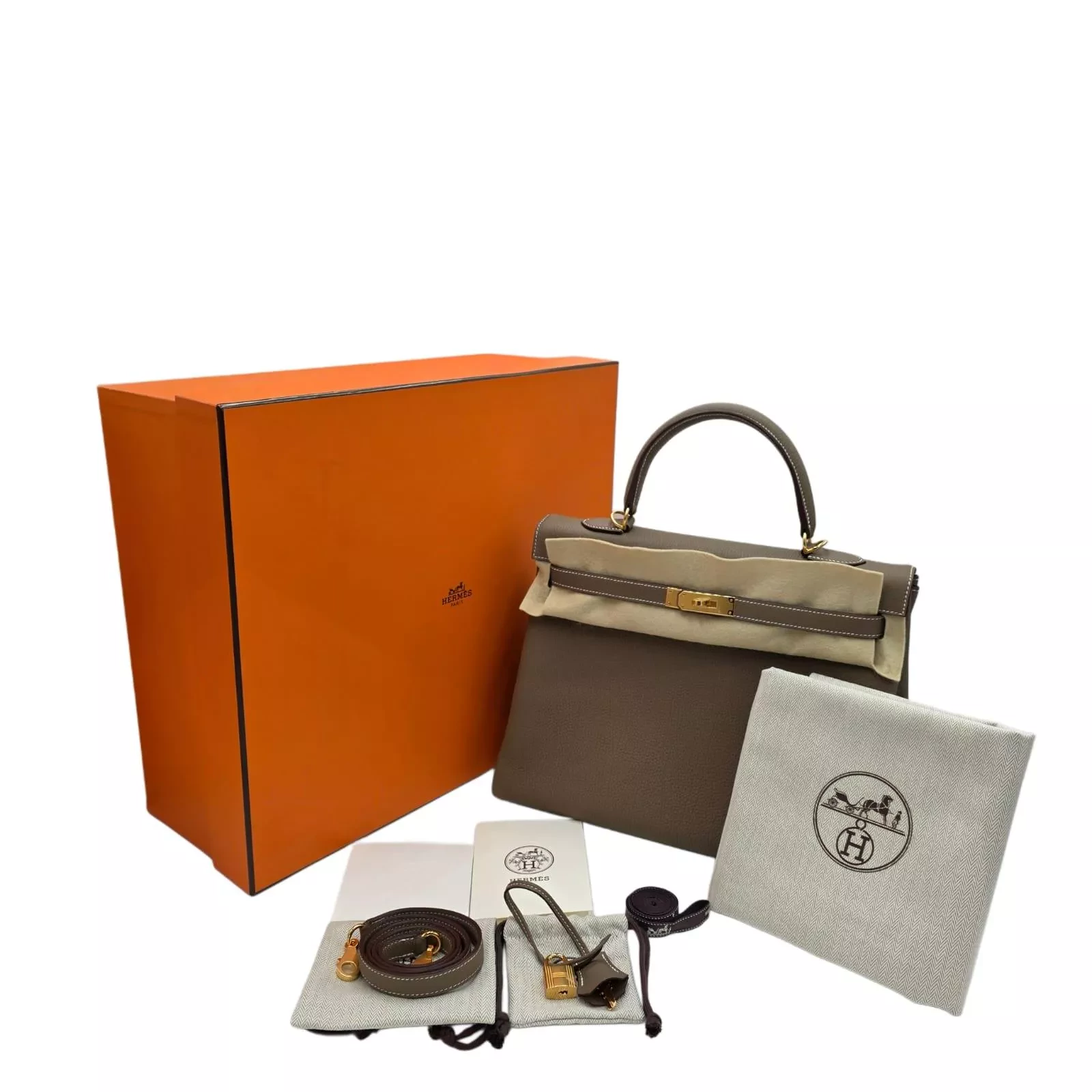 Hermès Kelly 35 Togo Retourne - Image 14