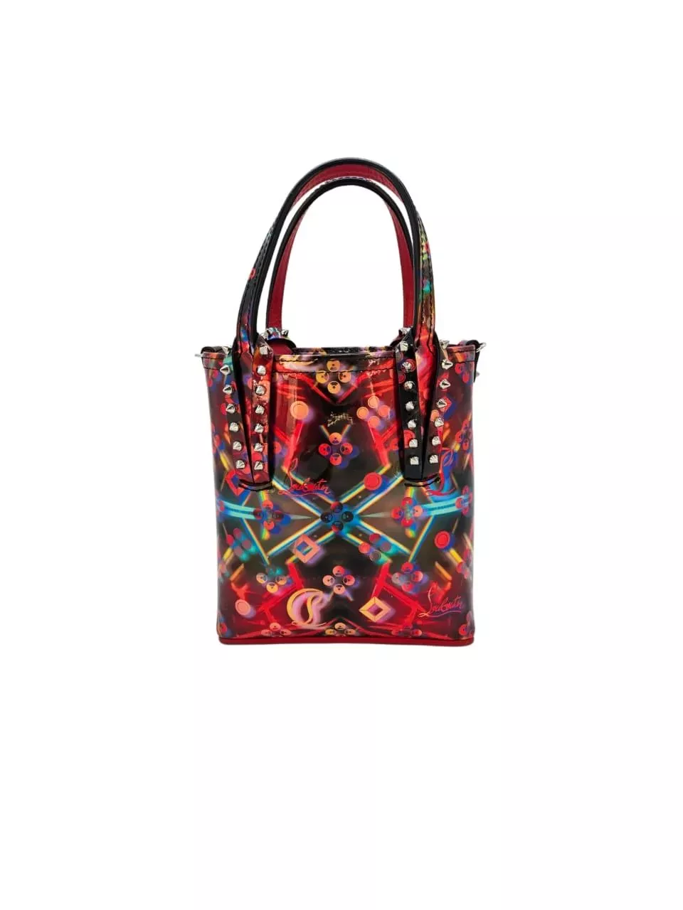 Christian Louboutin Cabata Mini Top-Handle Bag - Back view