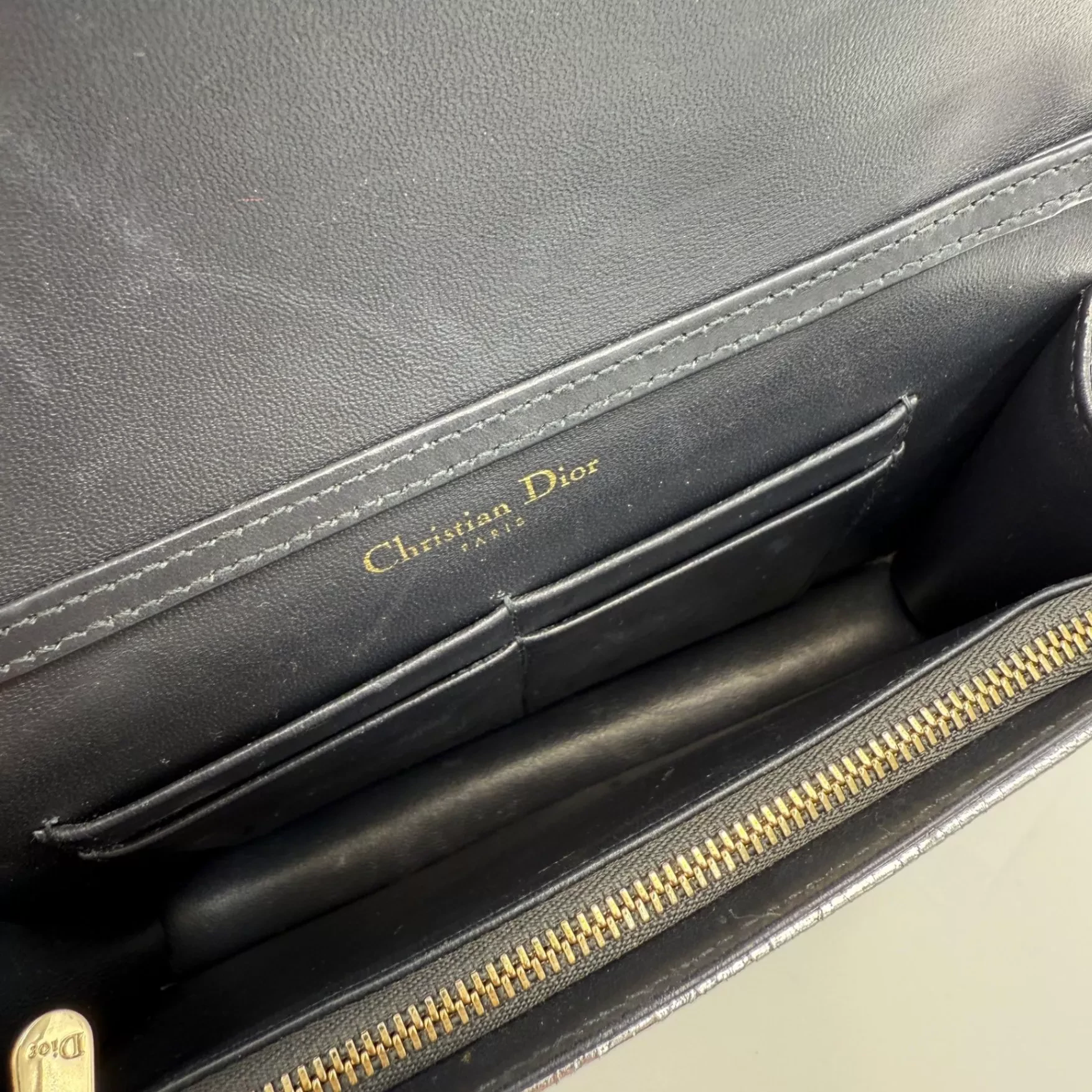 Christian Dior Diorama Metallic Chain Bags - 4