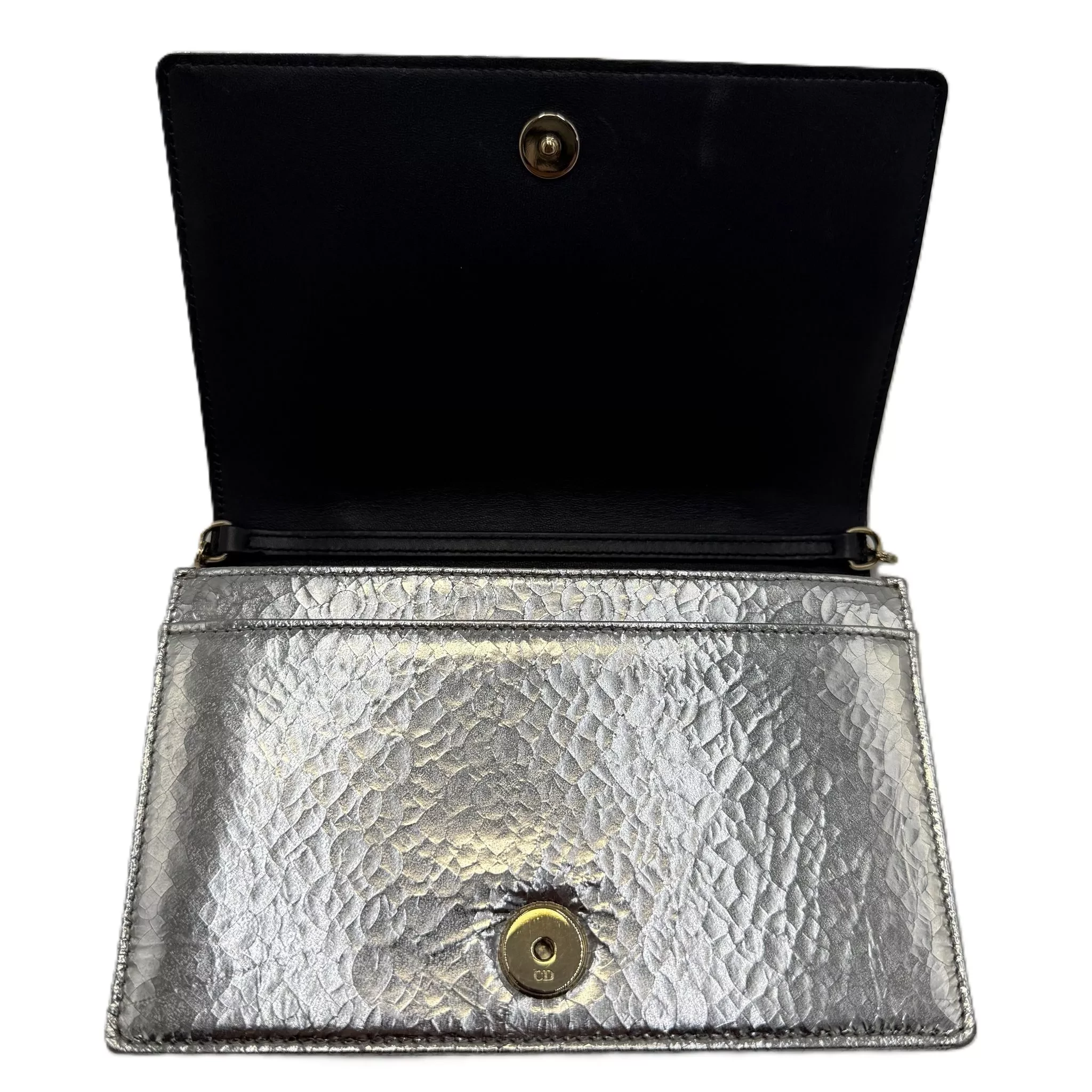 Christian Dior Diorama Metallic Chain Bags - Image 10