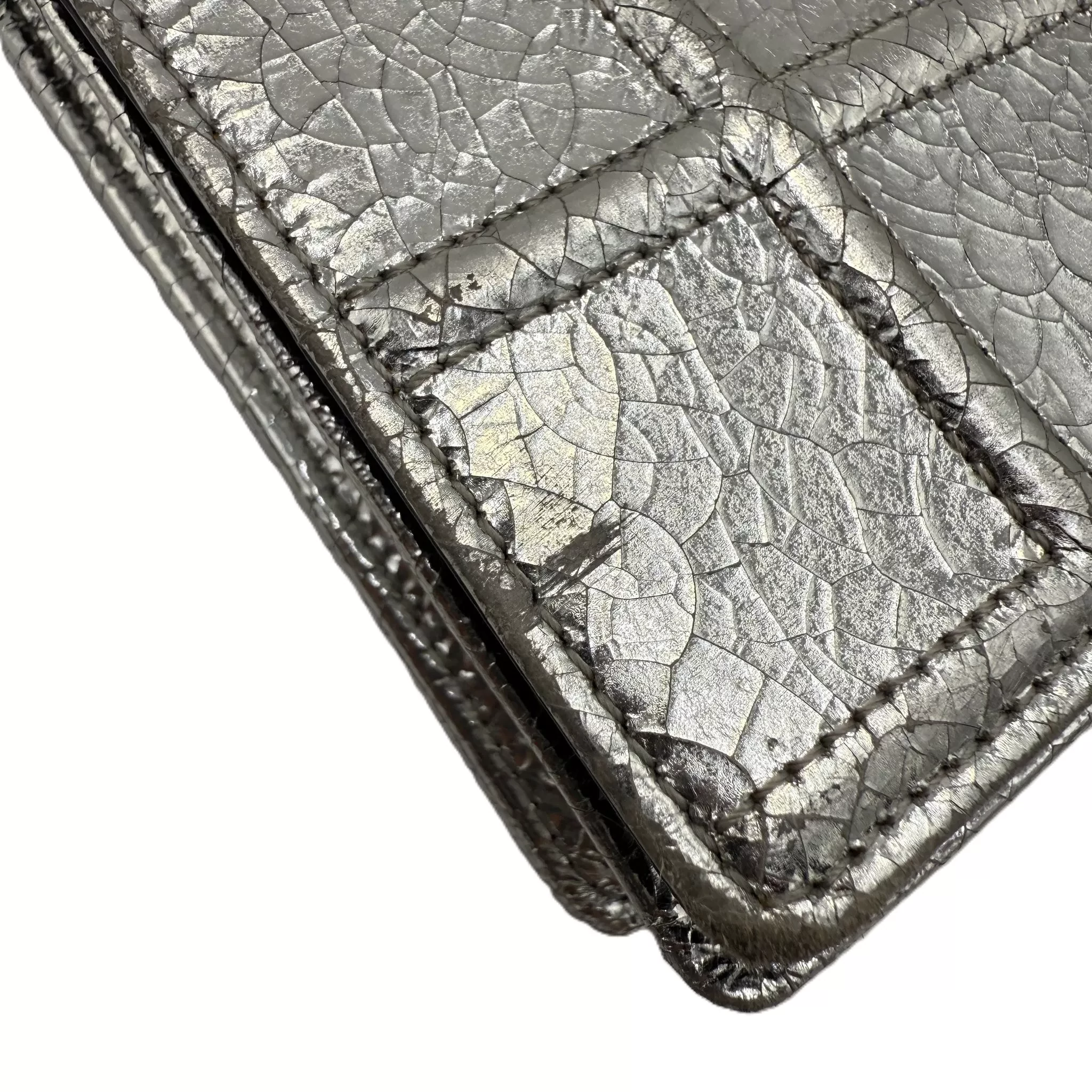 Christian Dior Diorama Metallic Chain Bags - Image 12