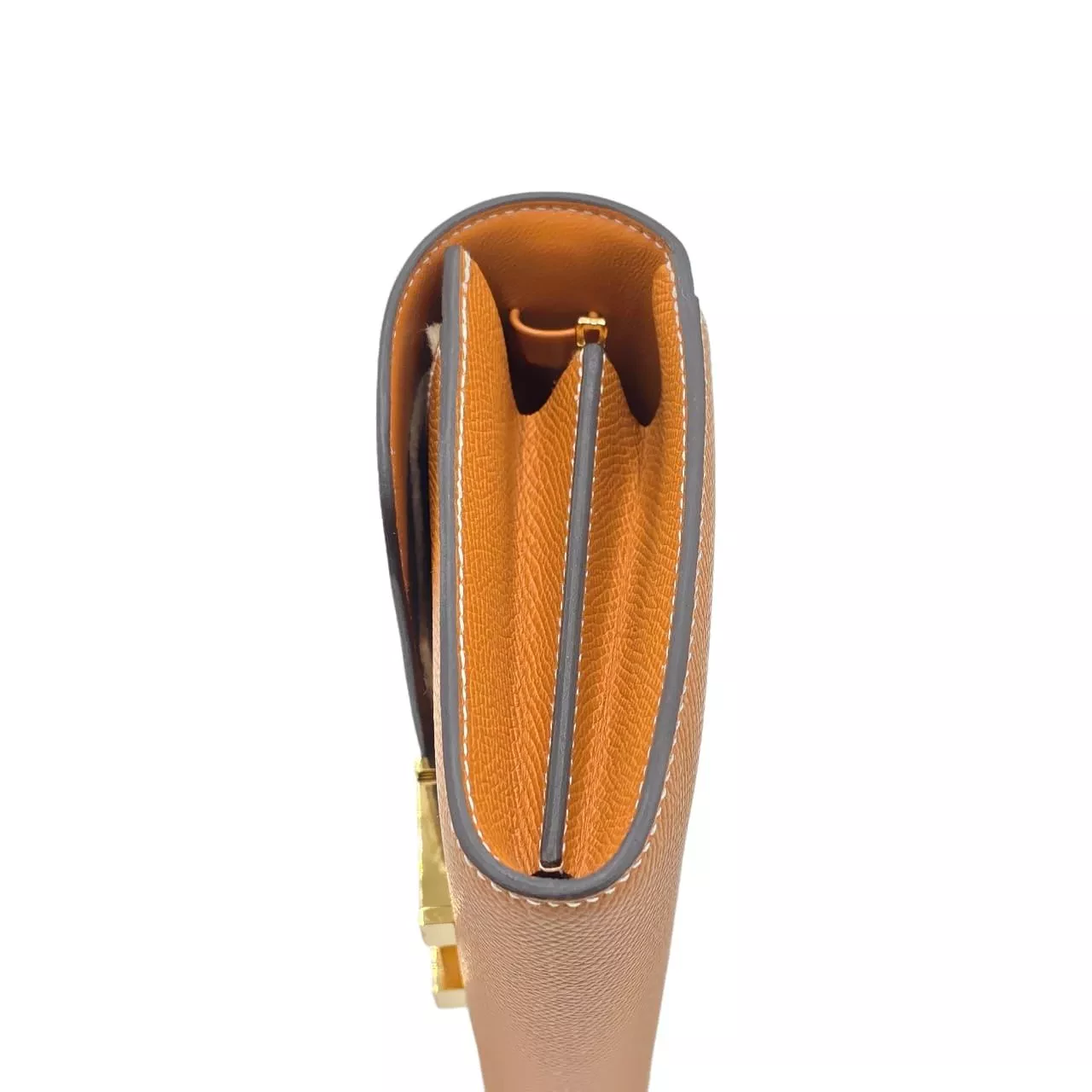 Hermès Gold Epsom Constance Wallet - Detail 2