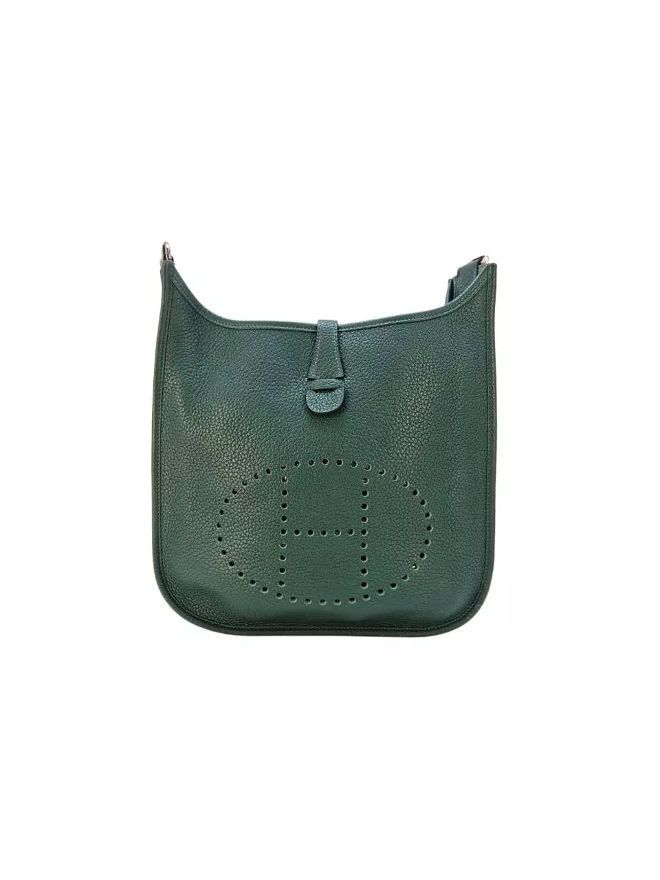 Hermès Green Evelyne Clemence PM - Back view