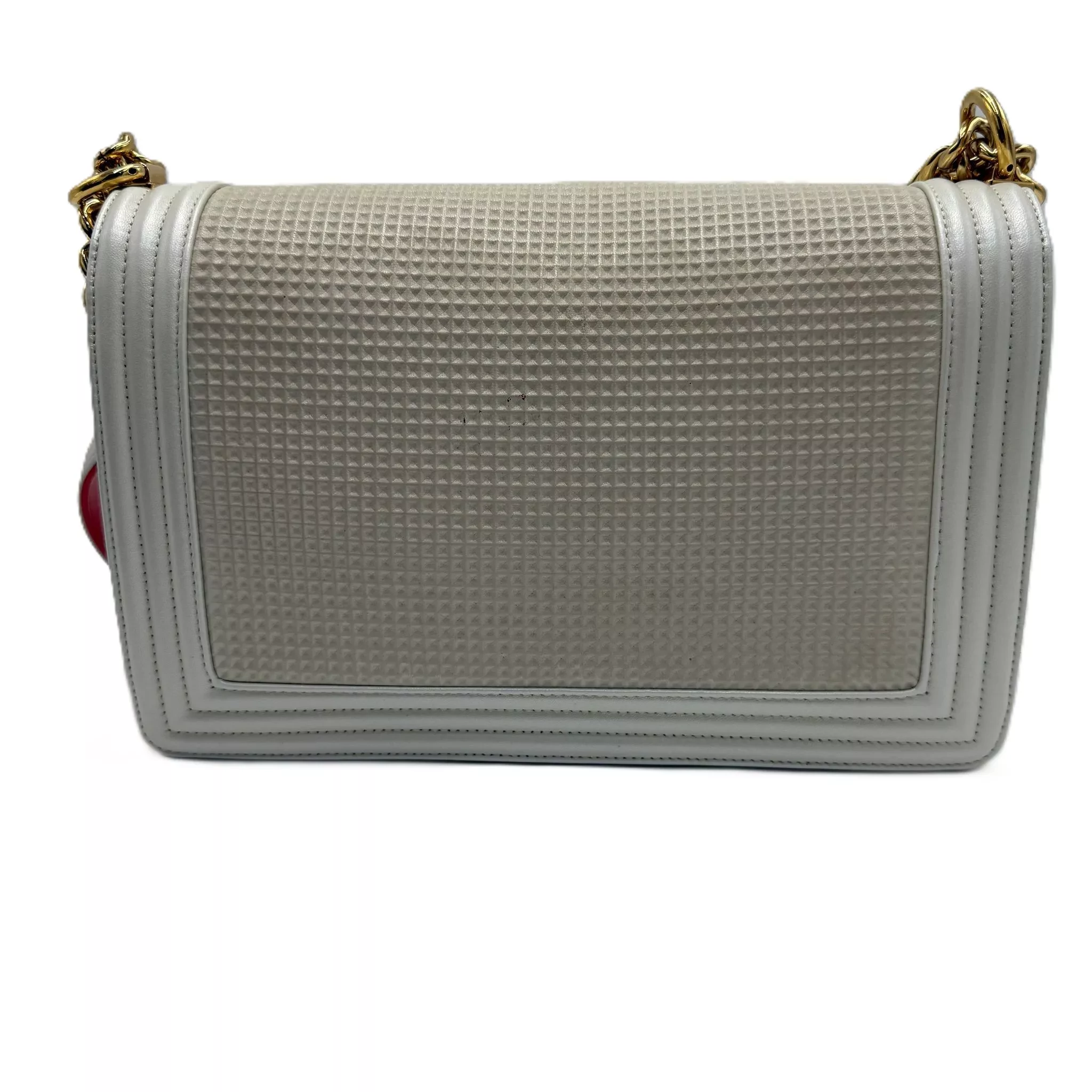 Chanel White Cube Boy Bag - Image 11