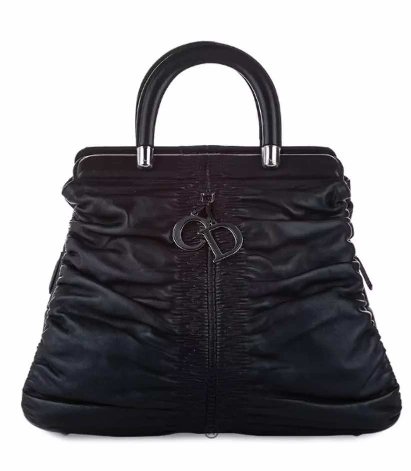 Christian Dior Leather Karenina Bag