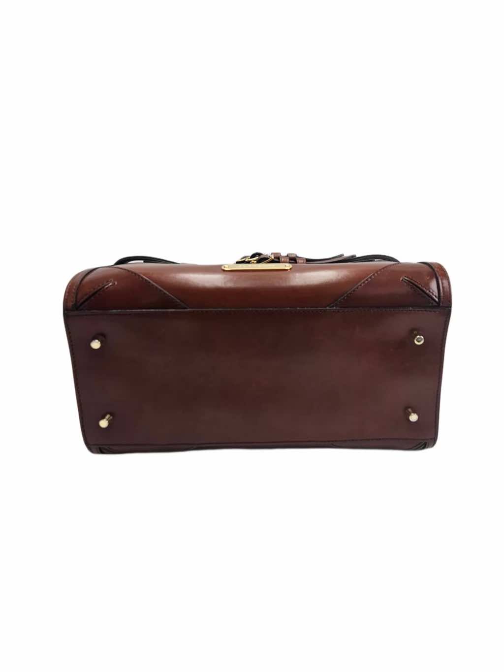 Burberry Bridle Leather Bowler - Back view