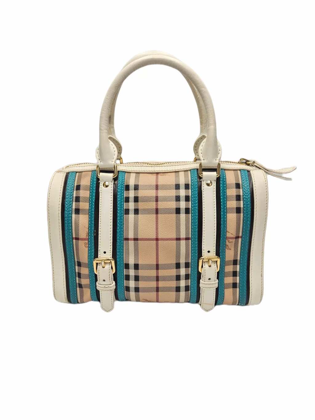 Burberry Haymarket Check Bowling Bag