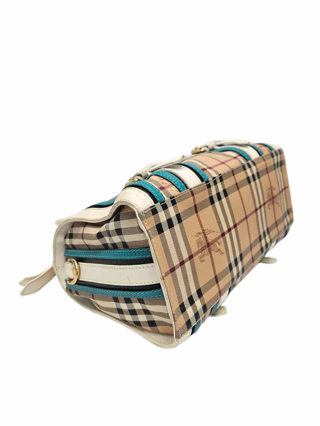 Burberry Haymarket Check Bowling Bag - Image 6