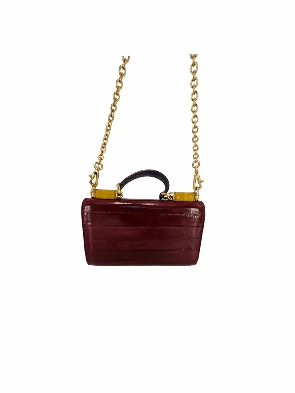 Dolce & Gabbana Tricolor Eel Sicily Bag - Detail 1