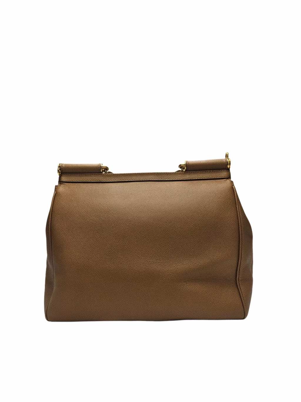 Dolce & Gabbana BROWN ‘Sicily’ Shoulder Bag - Image 6