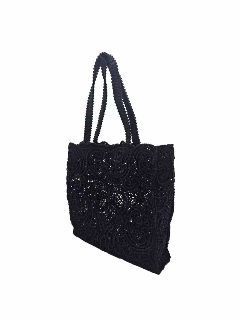 Dolce & Gabbana Beatrice Lace Tote Bag - Image 6