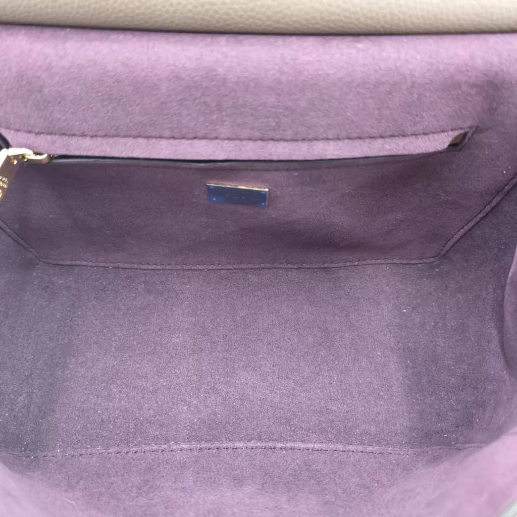 Dolce & Gabbana Beige Leather Sicily Bag - Side view